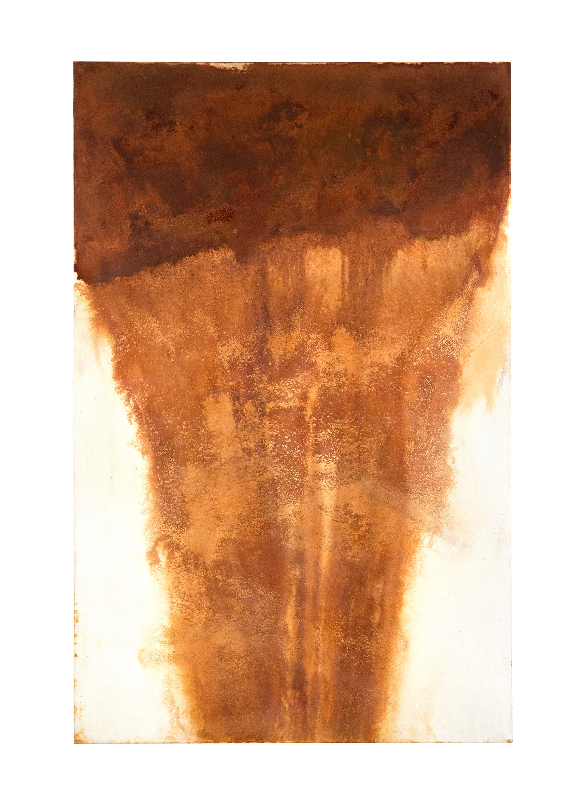 BR|FL_15-16 - 140 x 90cm - 2016 - acrylic paint, plaster of Paris, iron, iron oxide, cement and synthetic resin on canvas