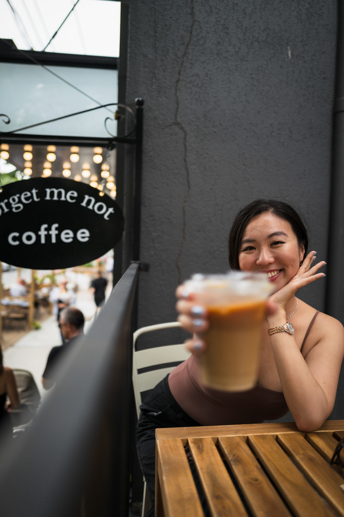 Forget me not coffee