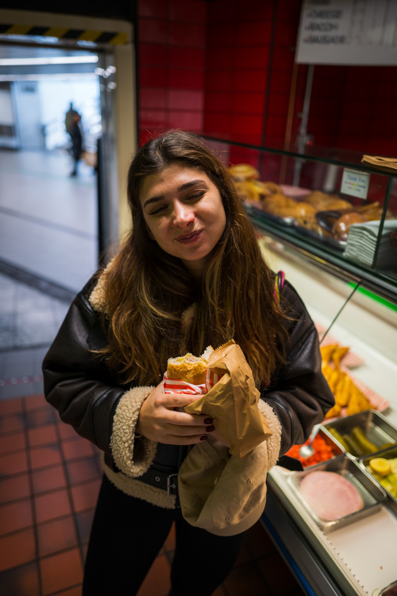 A fast bagel saves the morning
