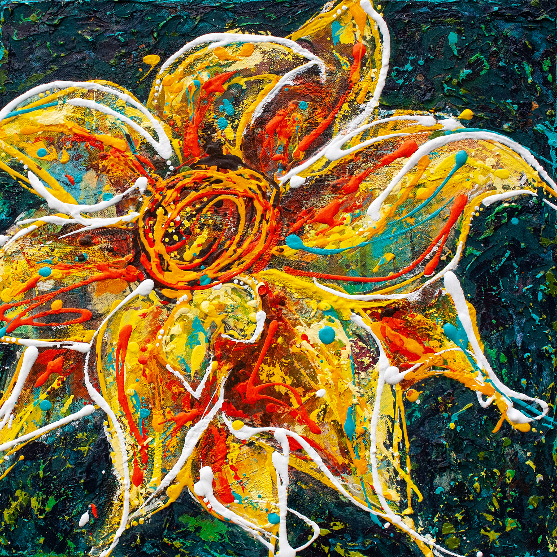 Bel Fiore (18"x18") $250