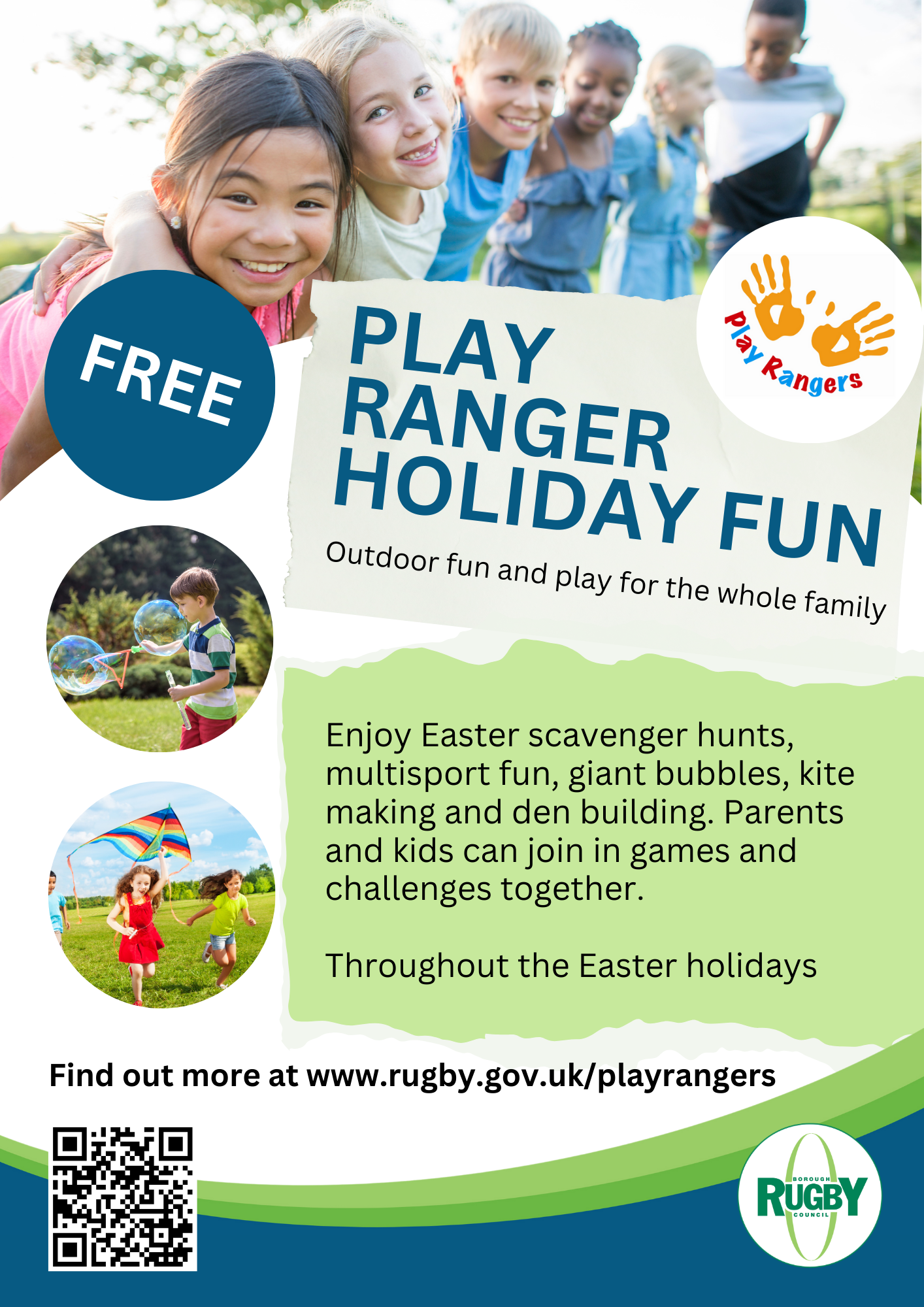 Flyer for children's activities