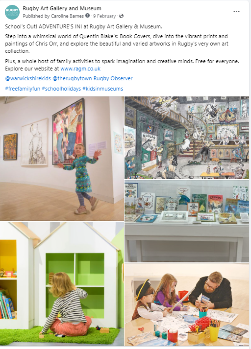 Holiday activities at the gallery