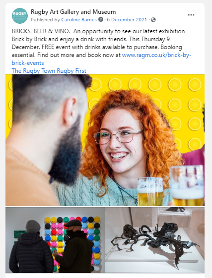 Event: Adult drinks evening at the gallery