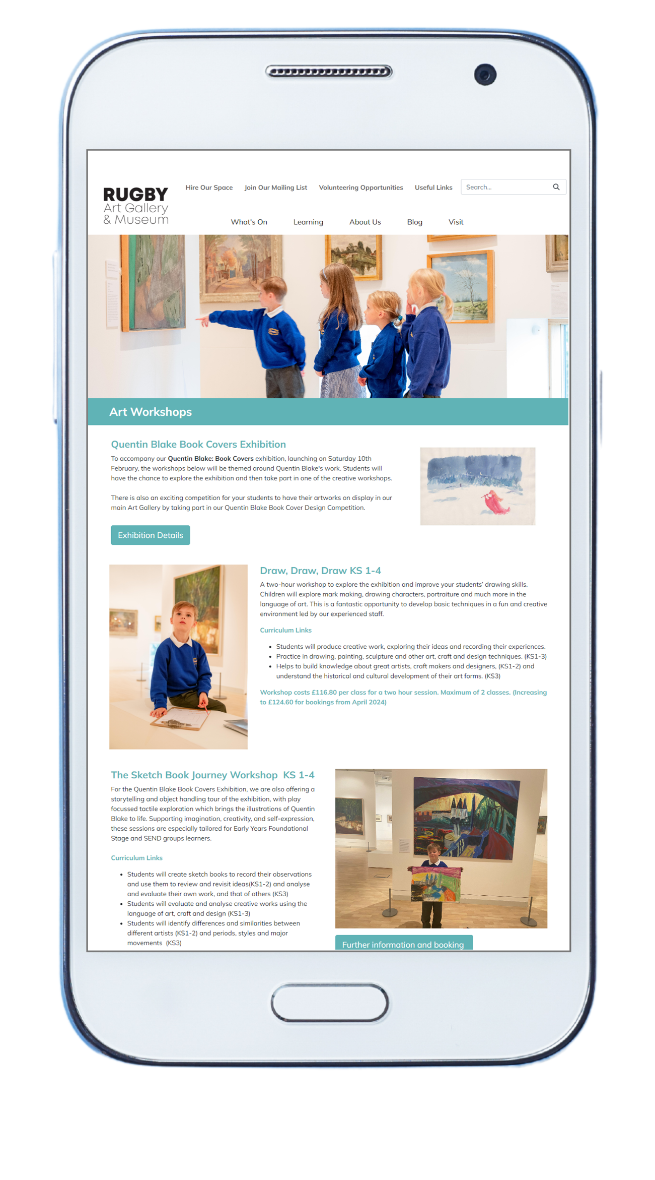 Redesigned website
