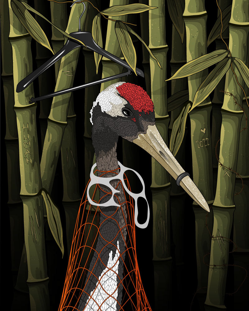 The Man And The Crane
