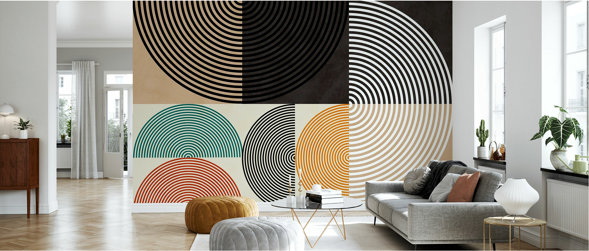 Circles Mid Century IIII