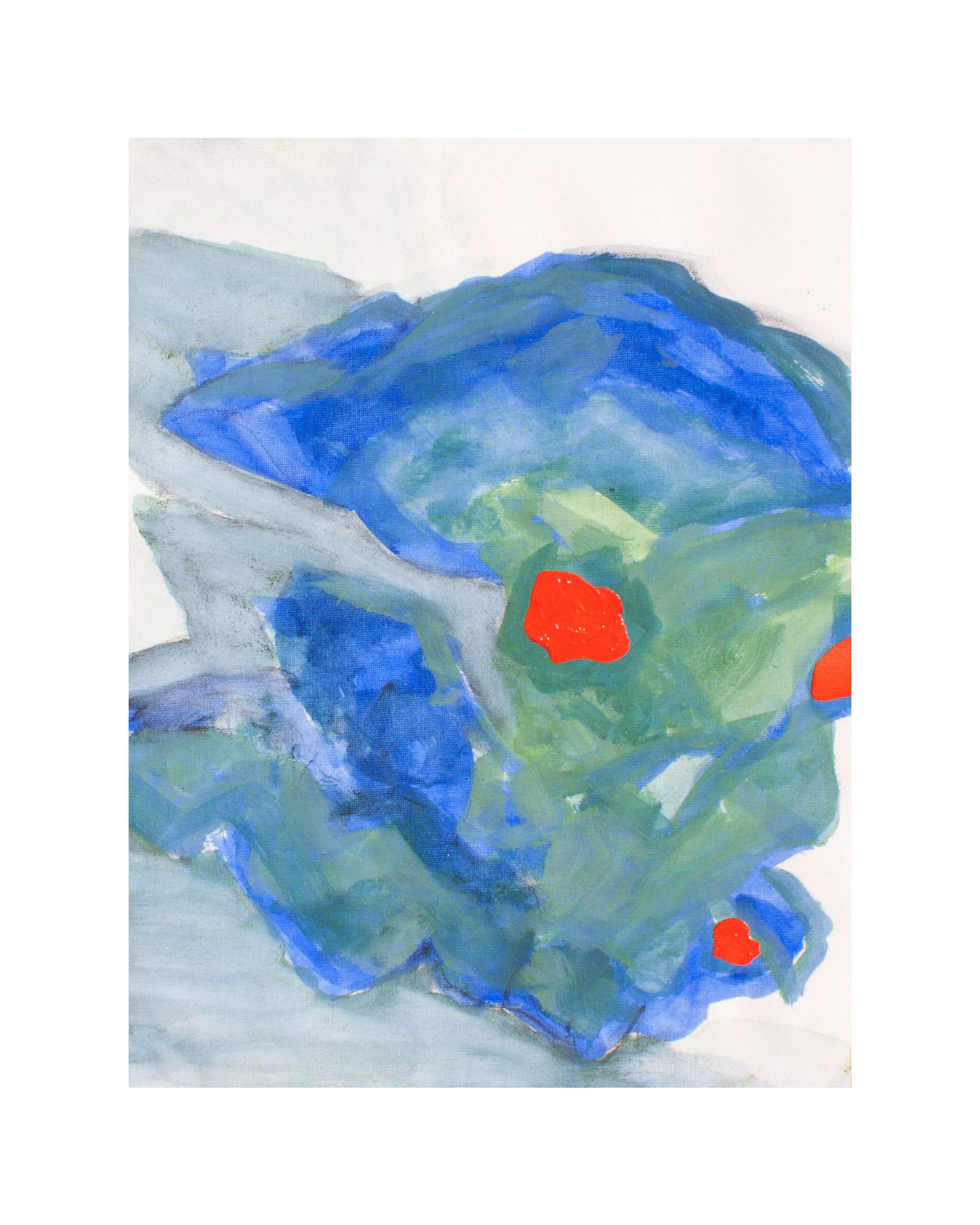 Energy Form, oil on canvas, 12" x 16", 2021