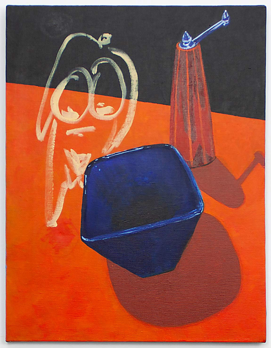 Venus on Mars, 16" x 20", acrylic on canvas, 2018/22