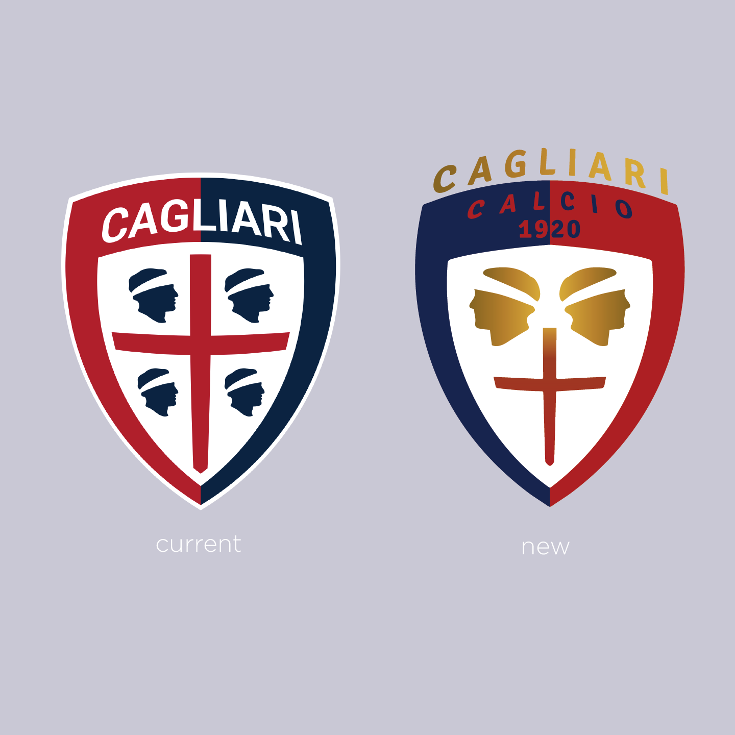 BOLOGNA FC 1909 crest redesign concept