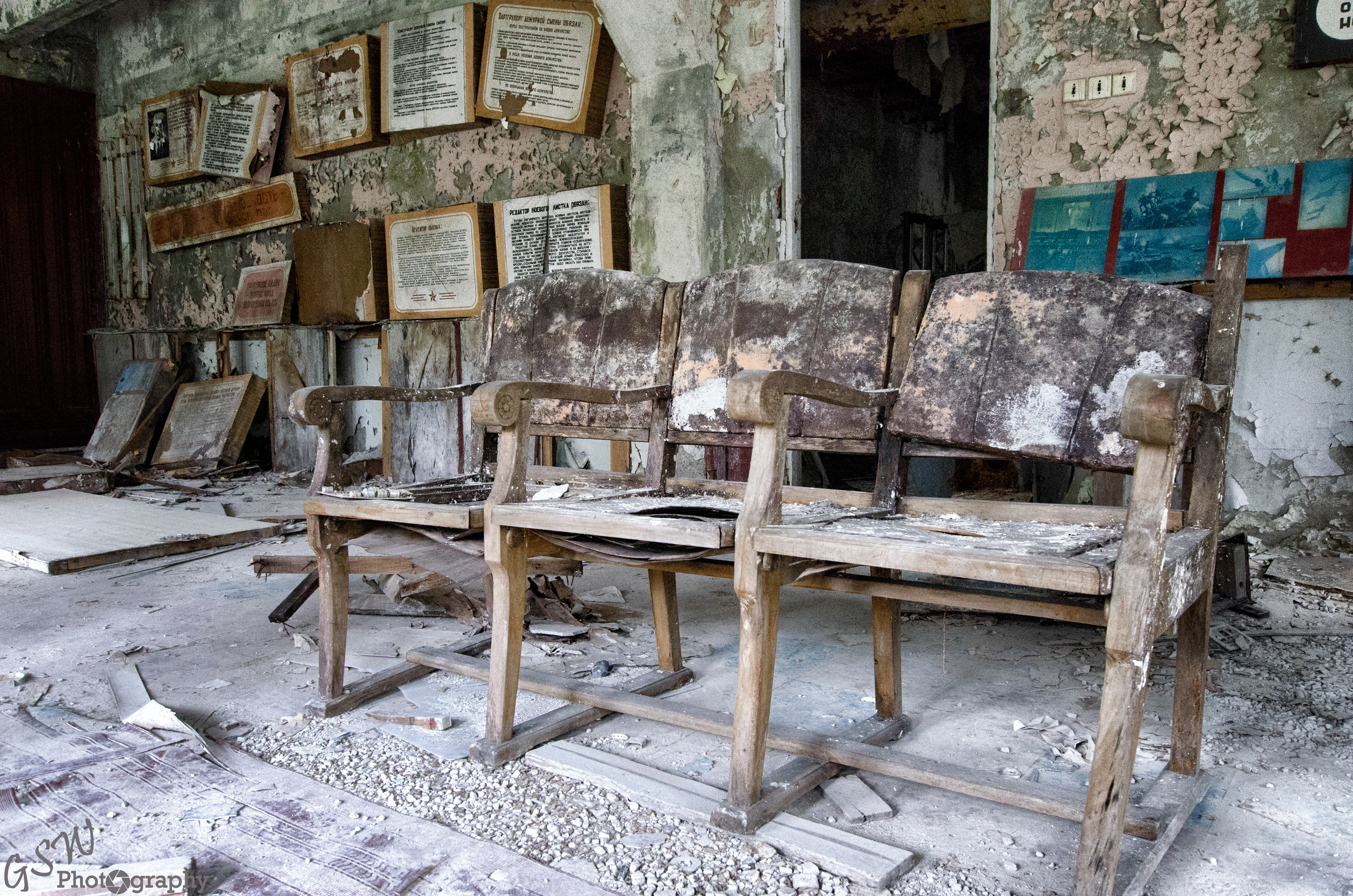 The Propoganda Room, Chernobyl, Ukraine