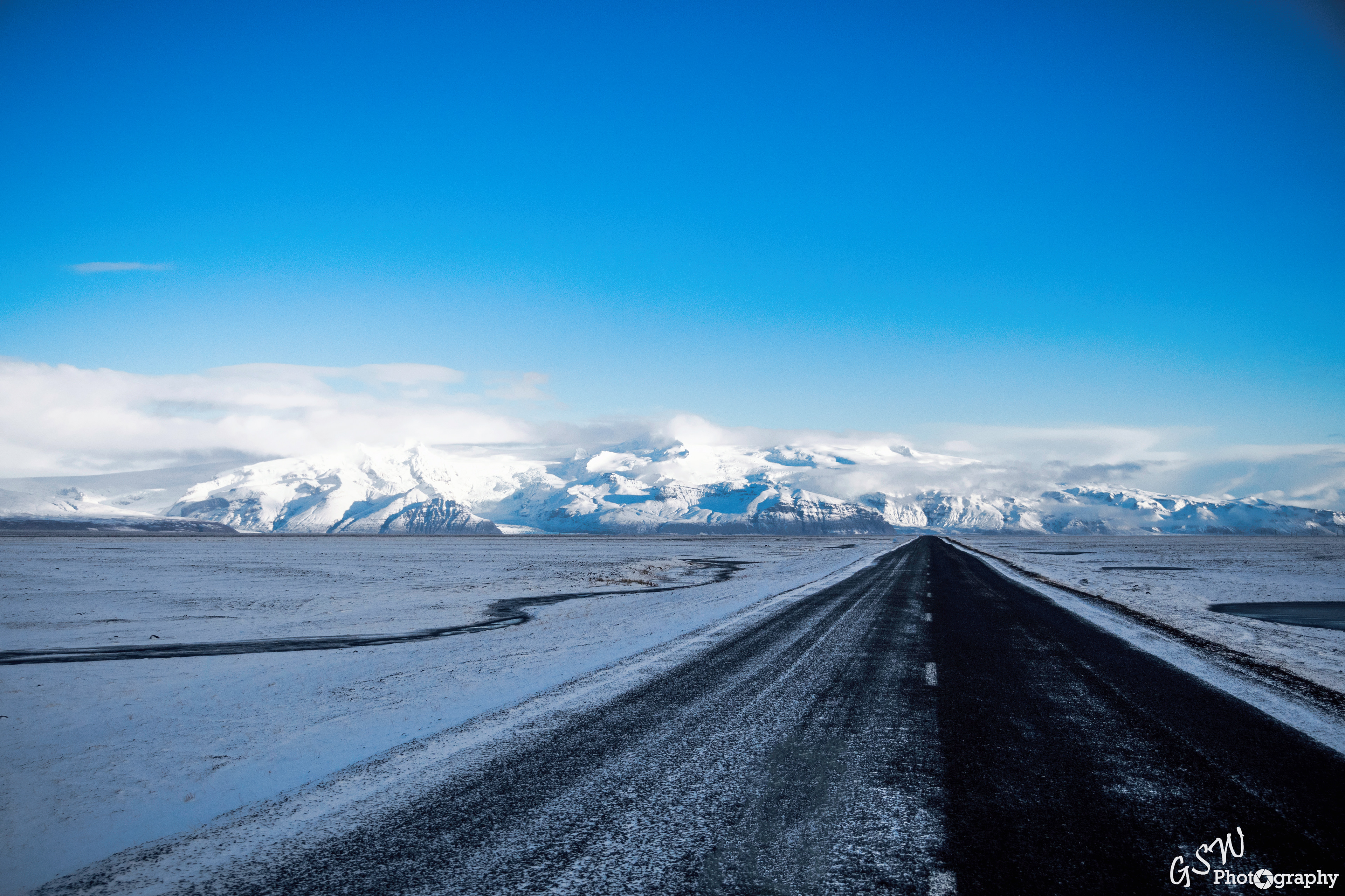 Road Block, Iceland