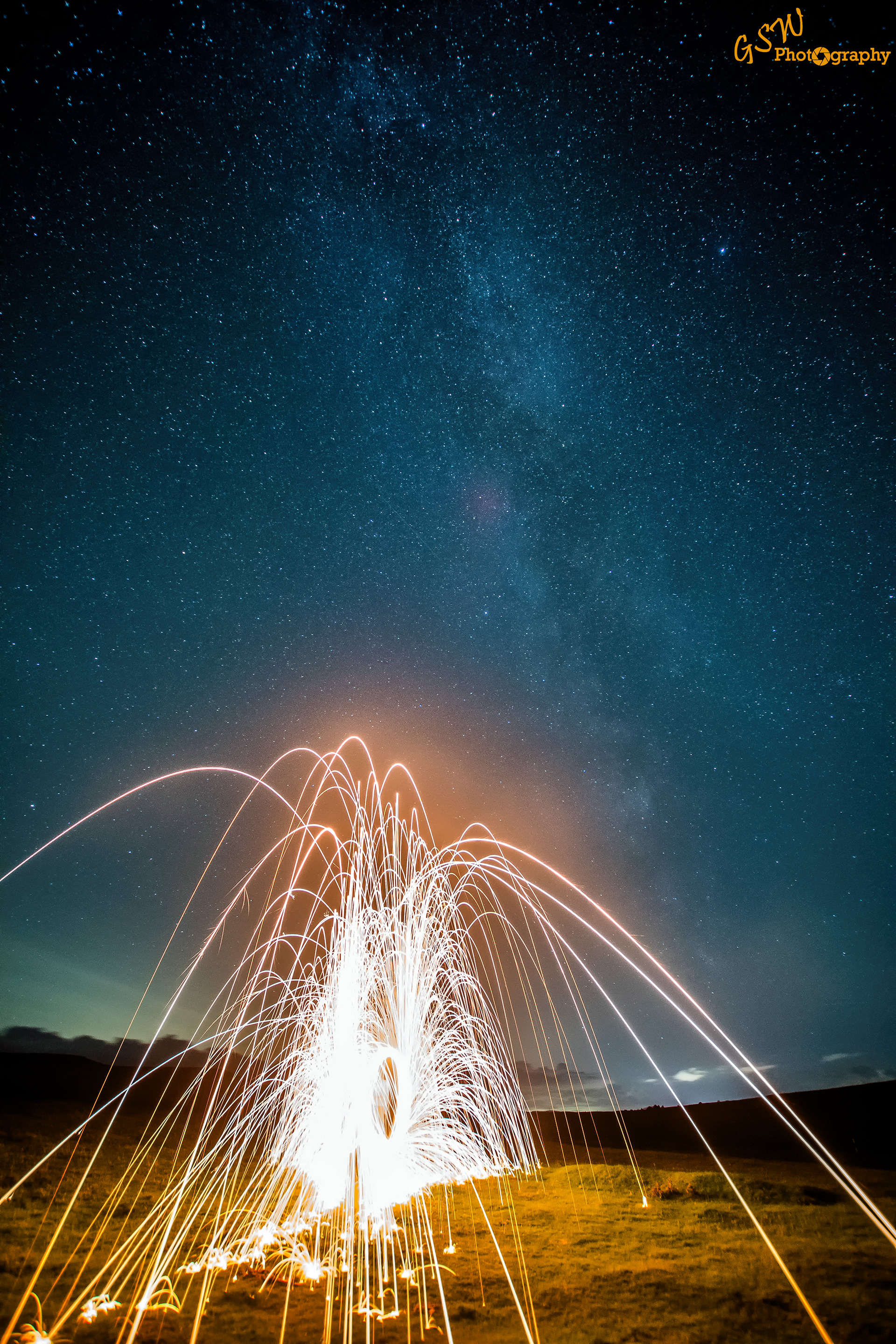 Wire Wool & MilkyWay