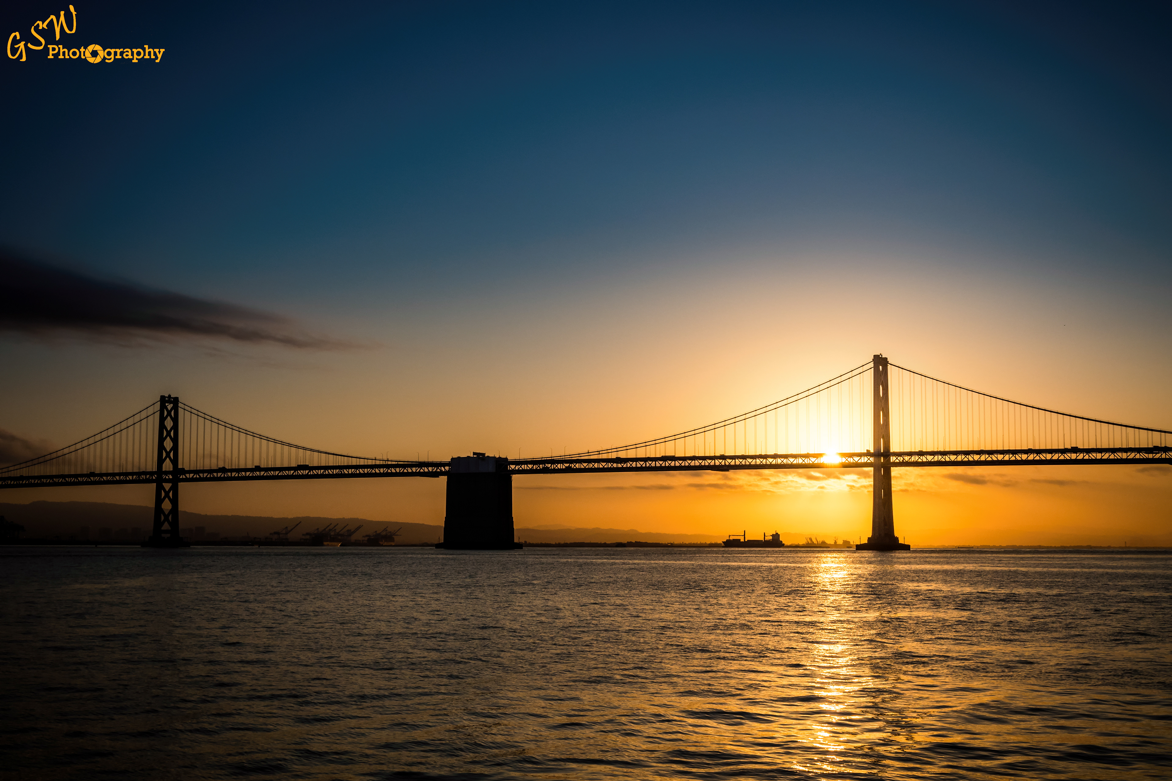 Bay Bridge Sunrise, San Francisco