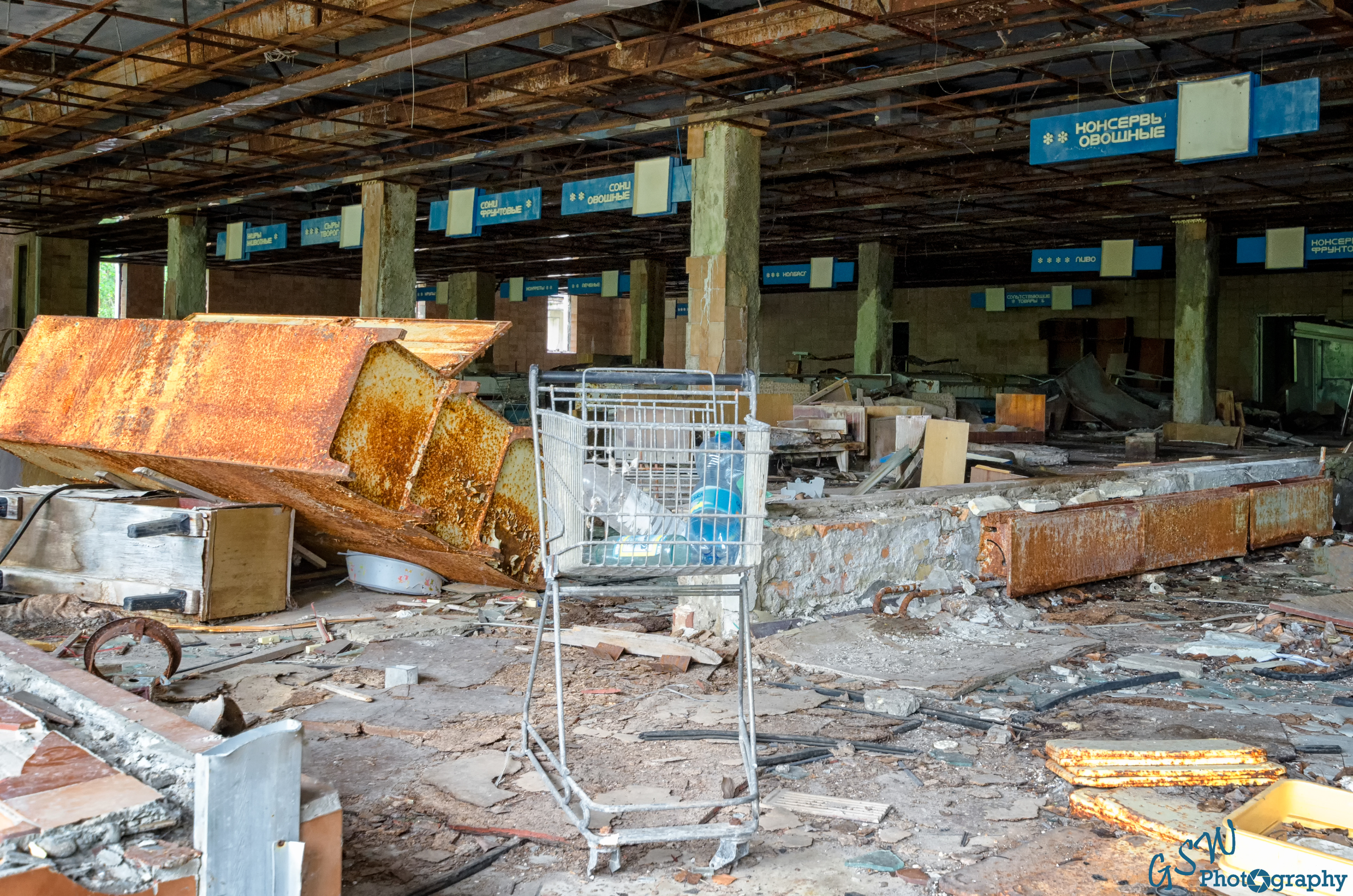 Clean Up in Aisle 3, Chernobyl, Ukraine