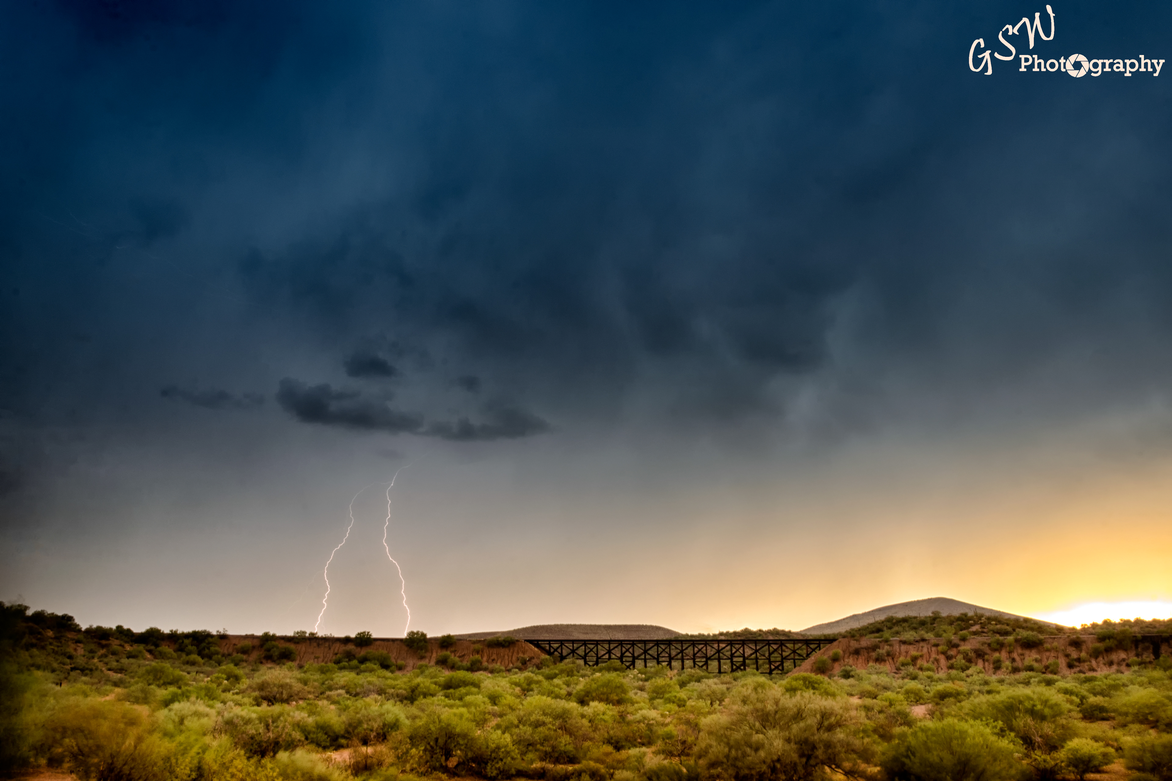 Daytime Lightning, Arizona
