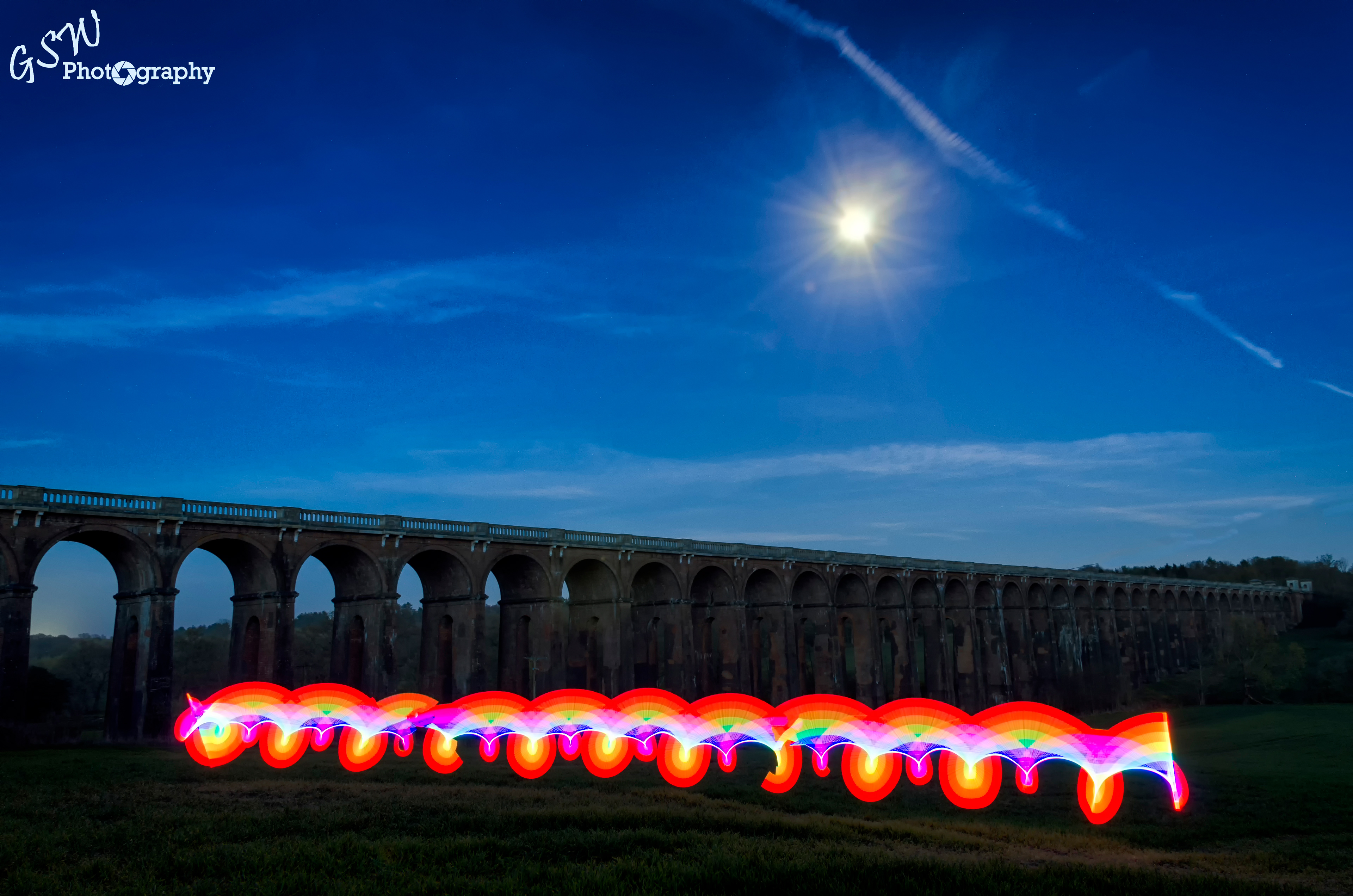 Rainbow & Viaduct, Sussex