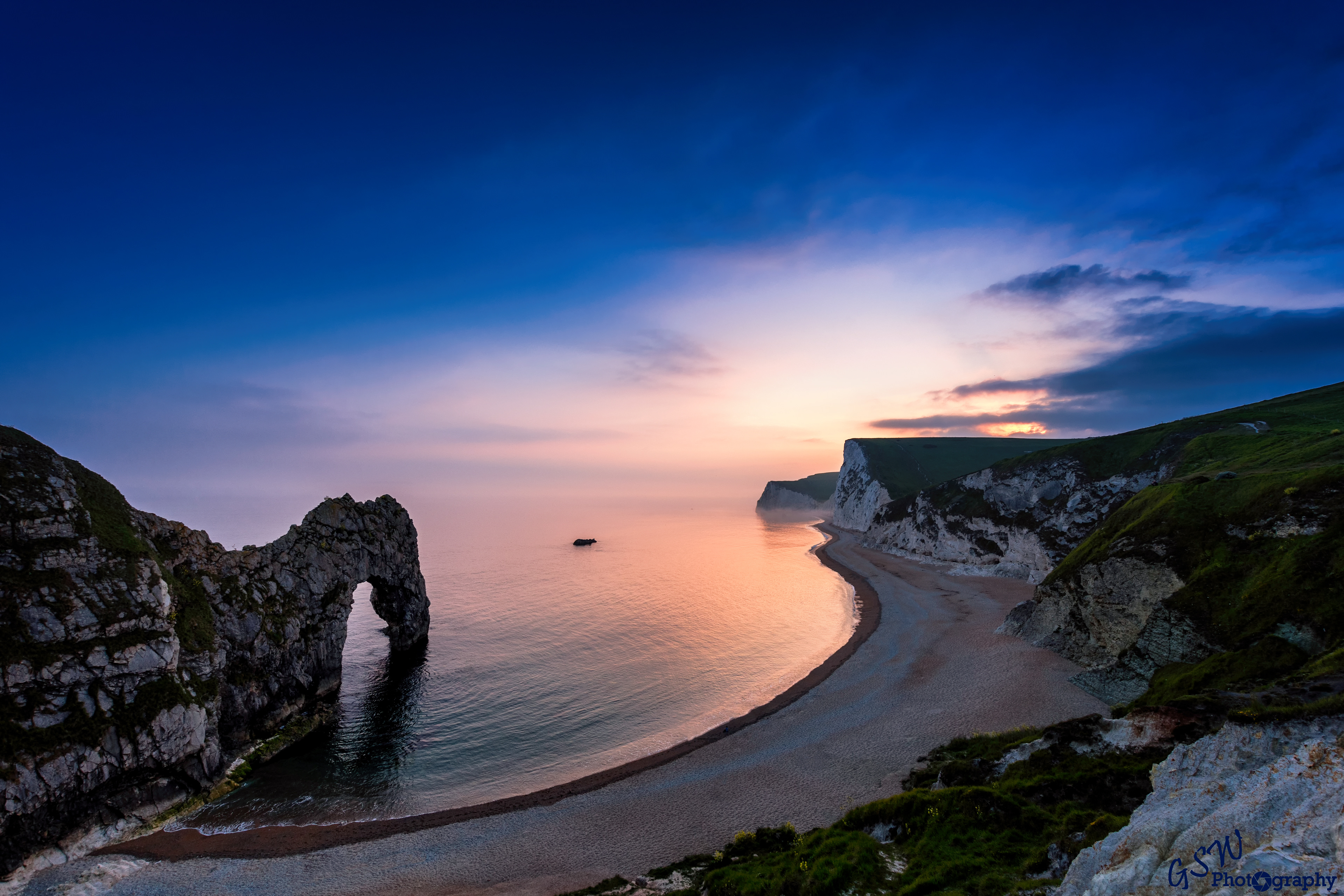 Durdle Door Sunset, Dorset