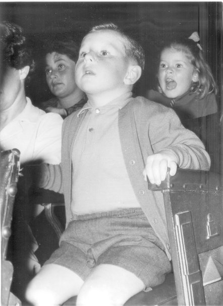 At 4:  in the theatre already