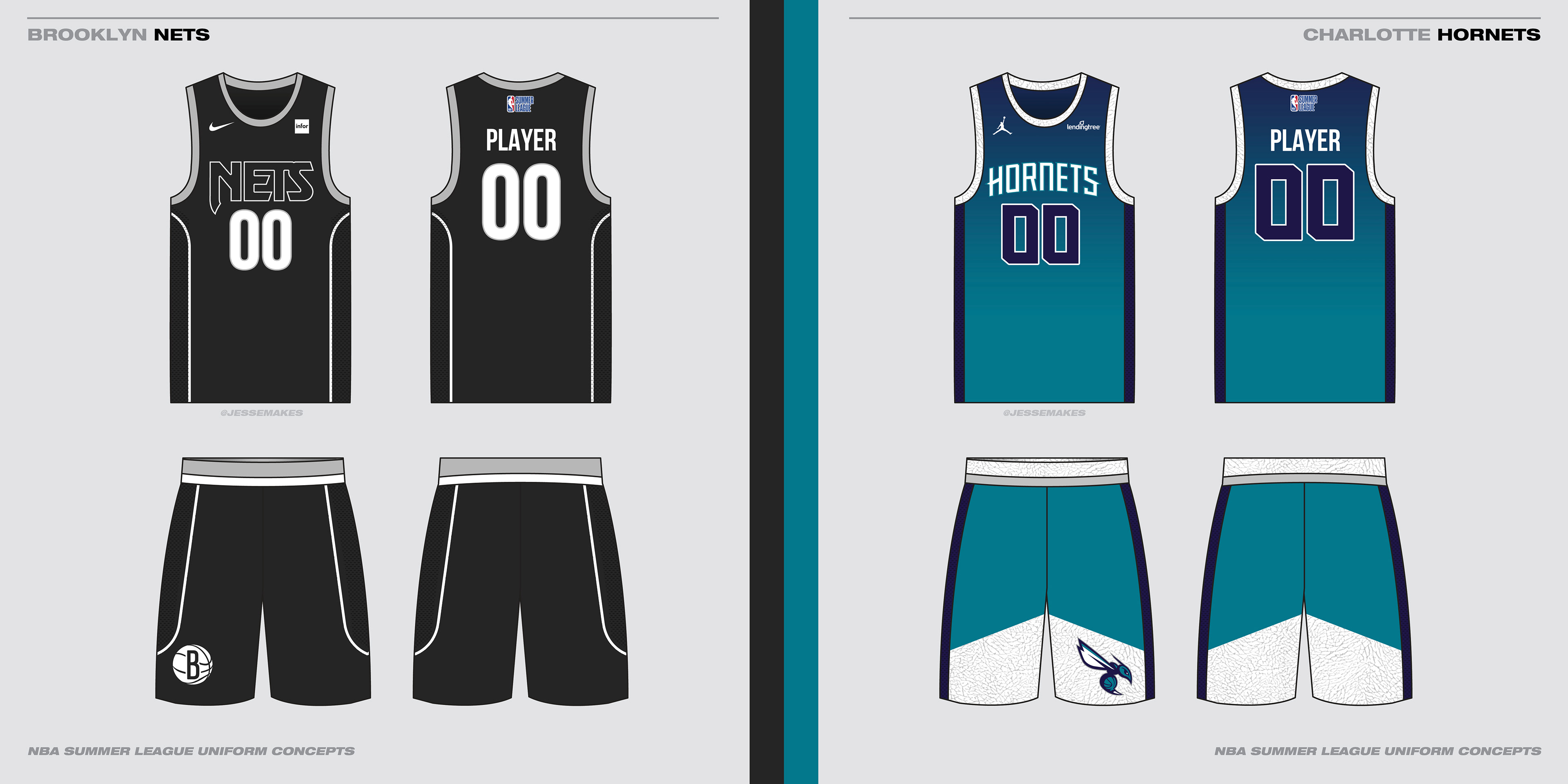 Jesse Nuñez - Designer - NBA Summer League Uniform Concepts