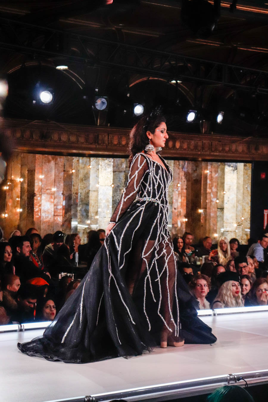 Shot from Runway&Fashion Winter Show, Feb 2023 NYC