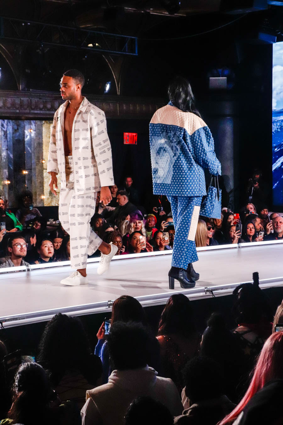 Shot from Runway&Fashion Winter Show, Feb 2023 NYC