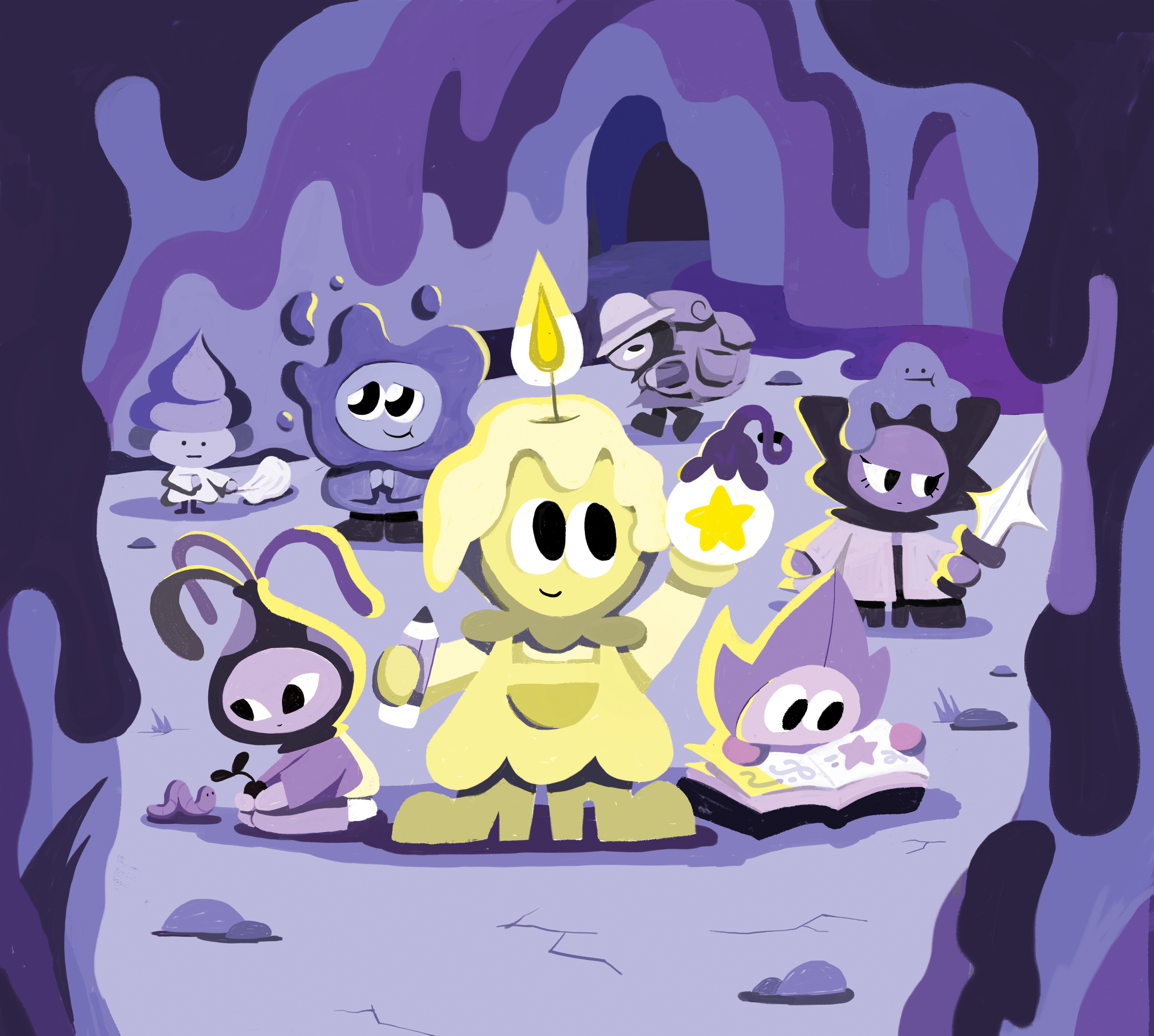 Seven Dwarves Remix Commission for Magic The Gathering, Digital, 2023