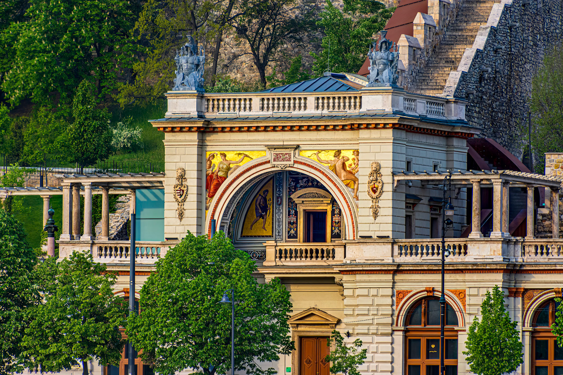 Buda Castle Steps