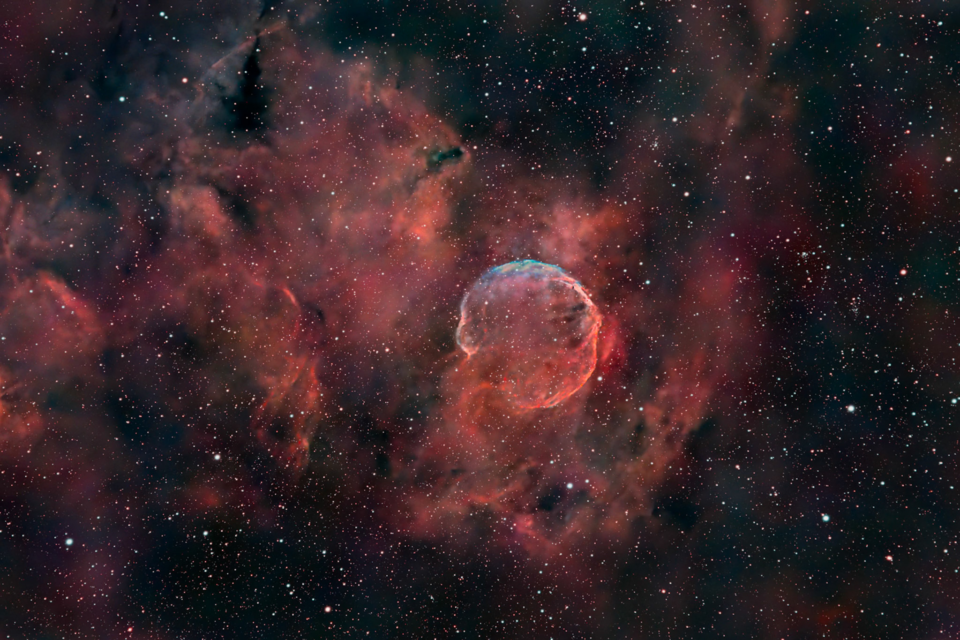 Abell 85 / Popped Balloon (aka Garlic) Nebula