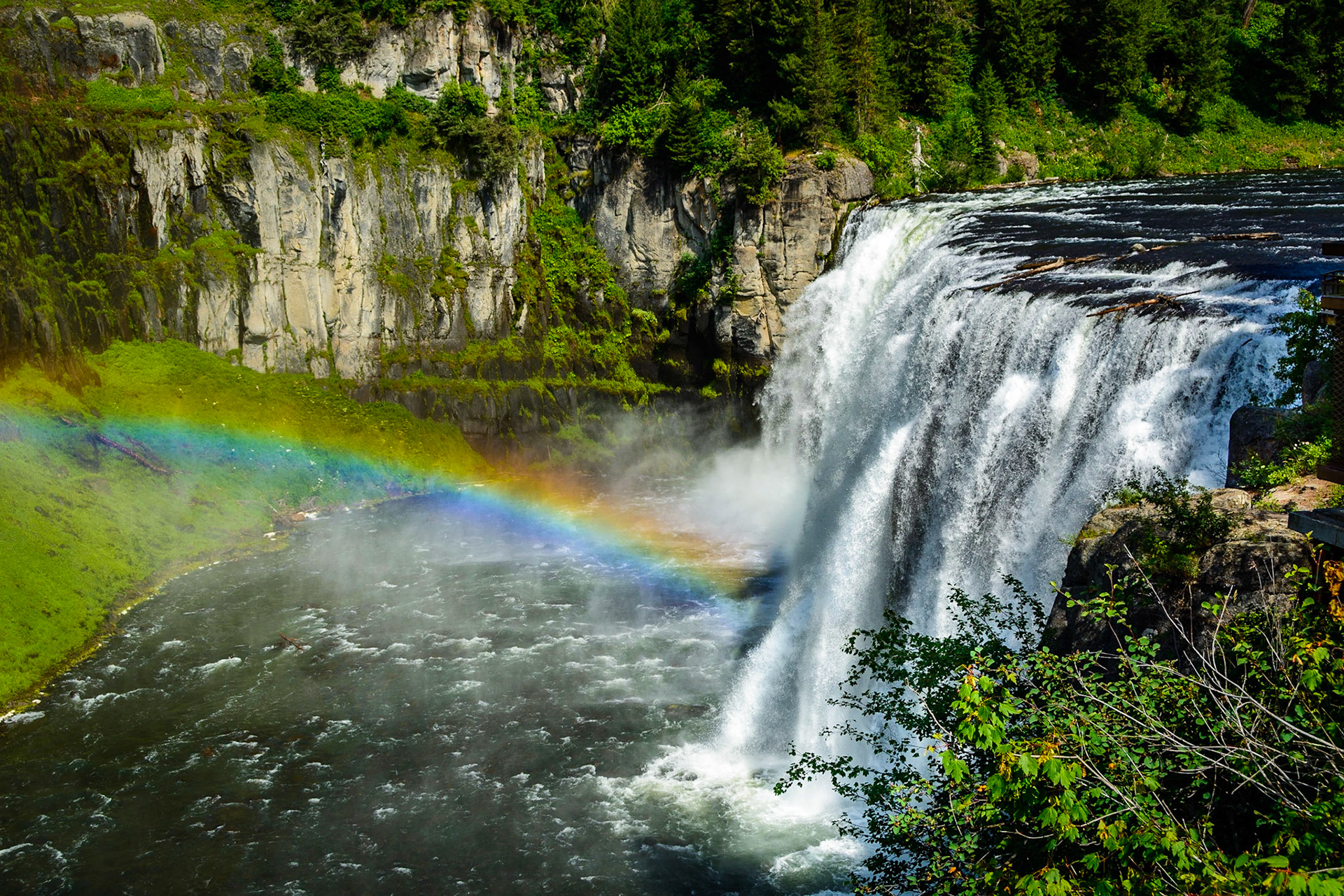 Summer Rainbow - Targhee National Forest