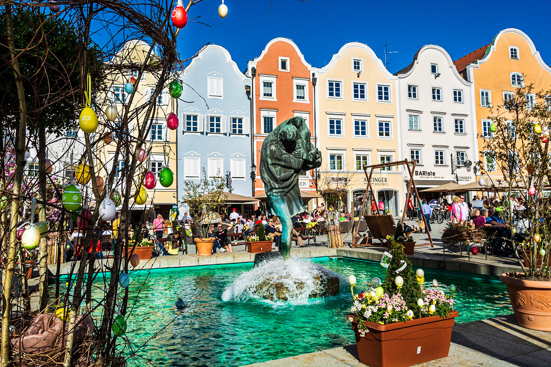 Easter Decorations Schärding, Austria