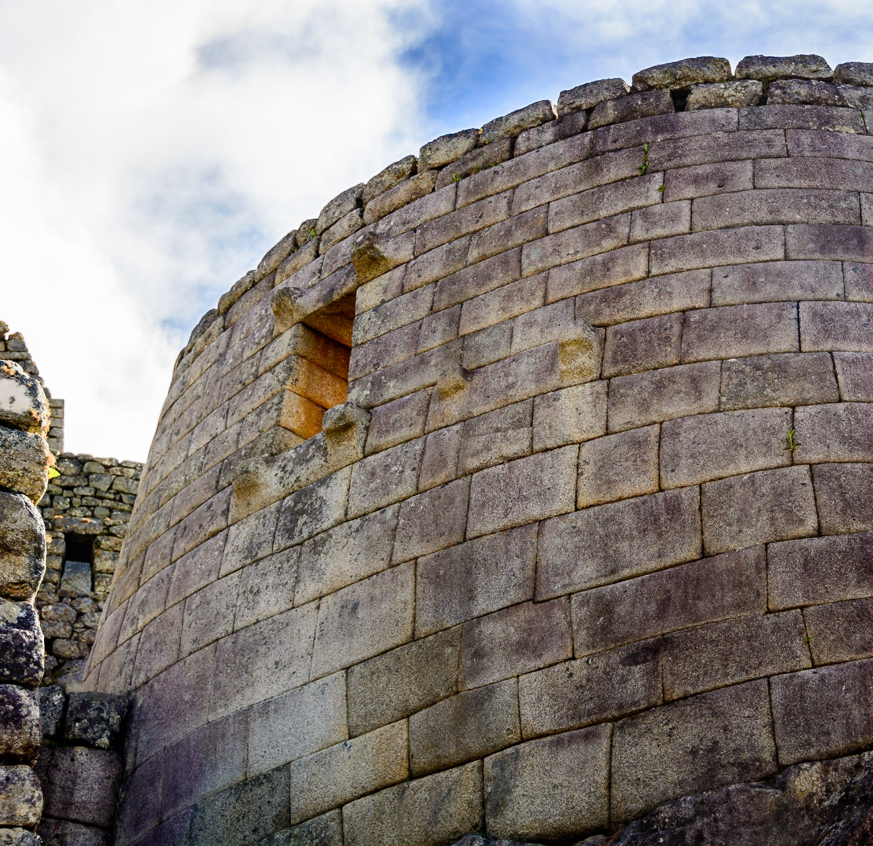 Machu Picchu Round Tower