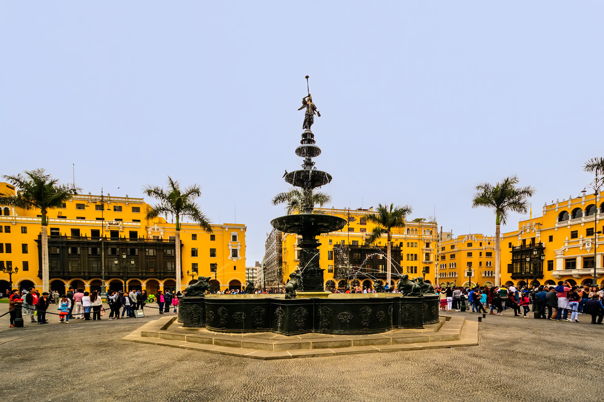 Plaza de Armas in Lima