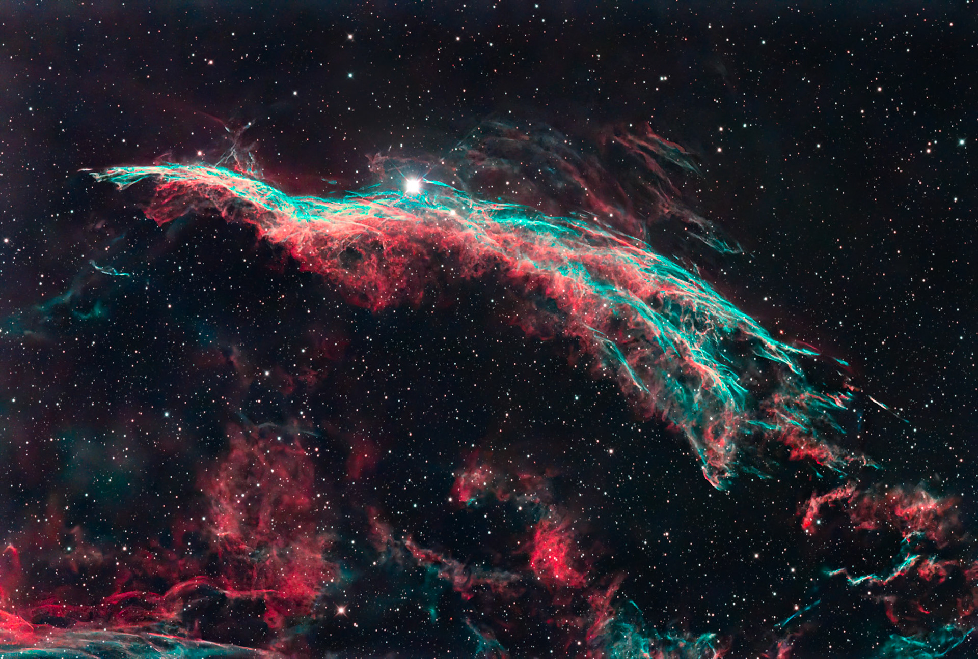 C34 / Western Veil (aka Witch's Broom) Nebula