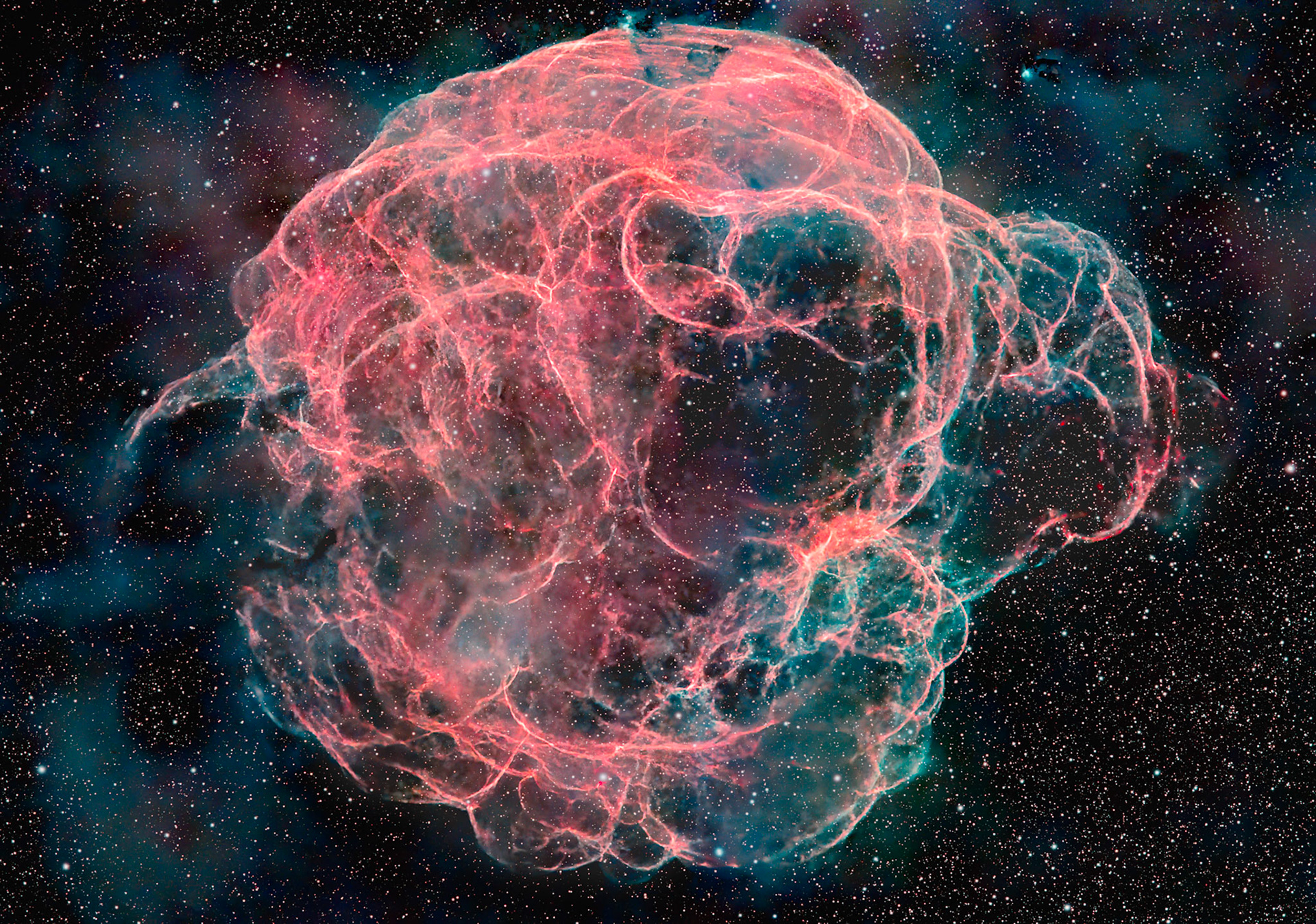 Sh2-240 / Spaghetti Nebula