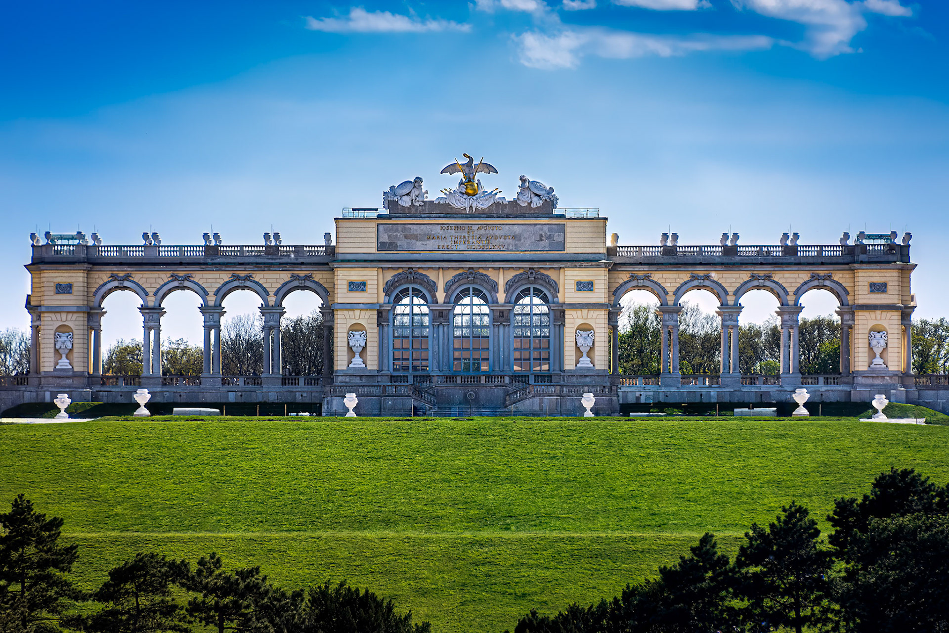 The Gloriette in the Schonbrunn Garden (1775)