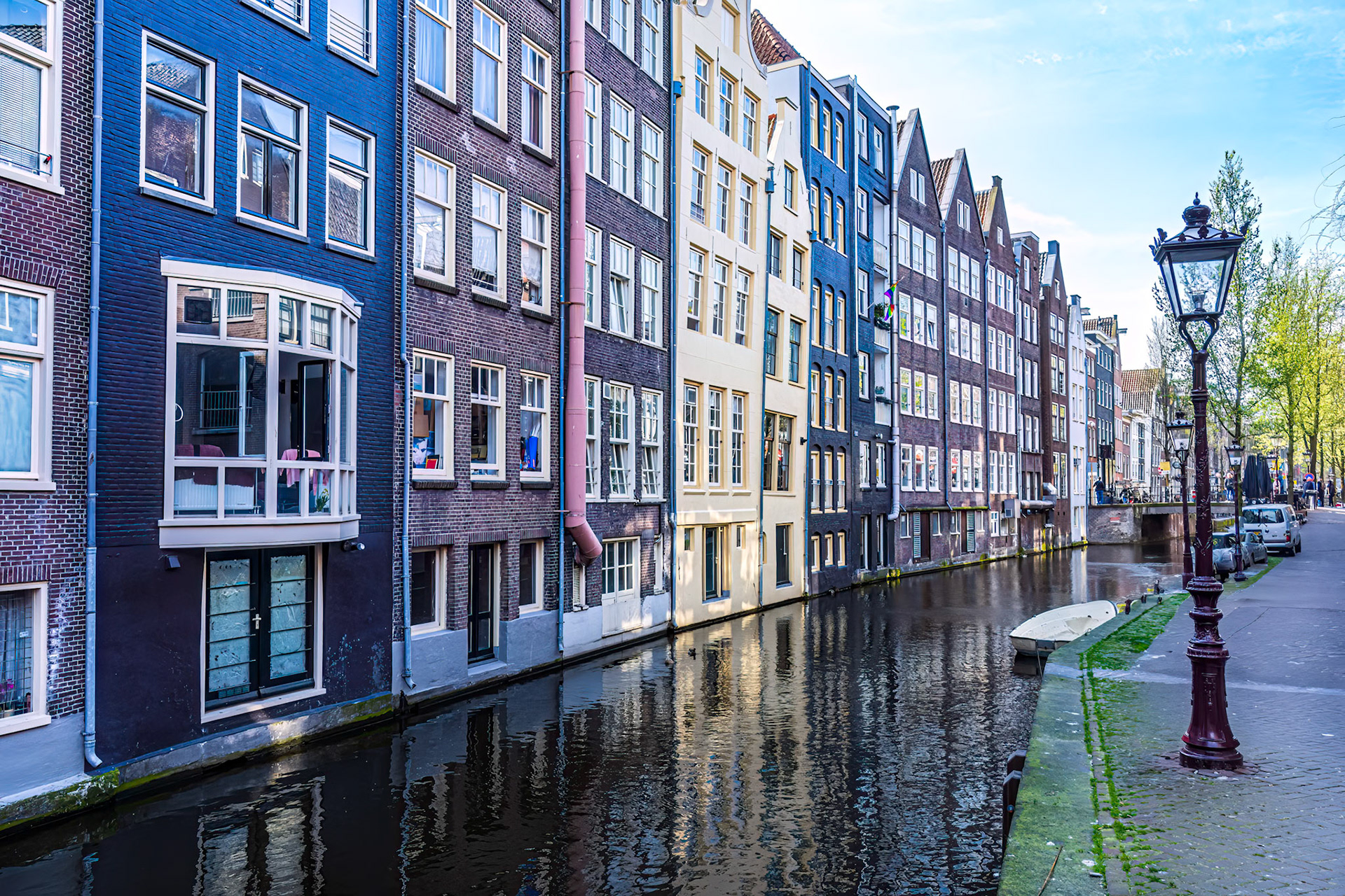 Amsterdam canal houses