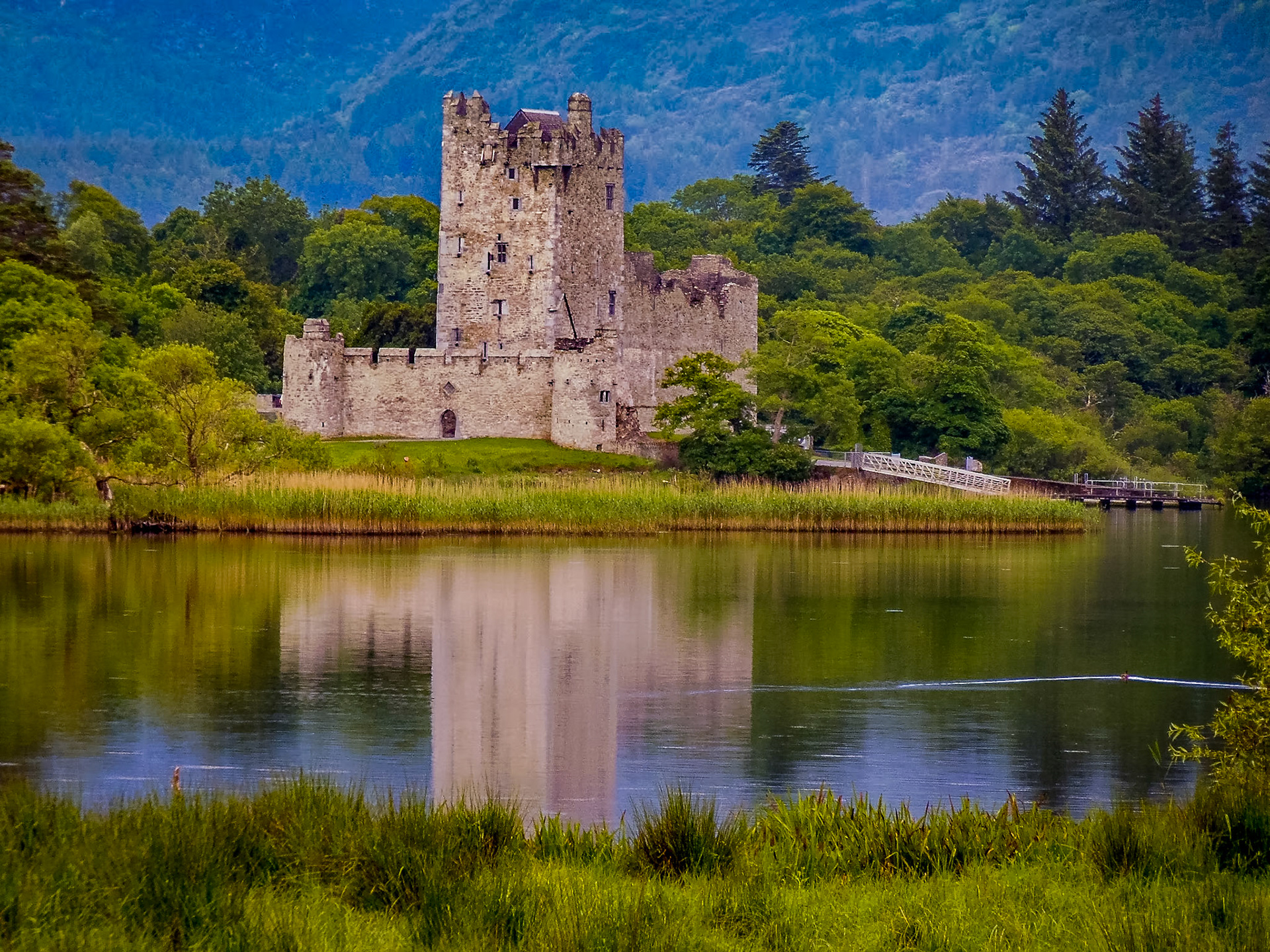 Ross Castle in Killarney National Park