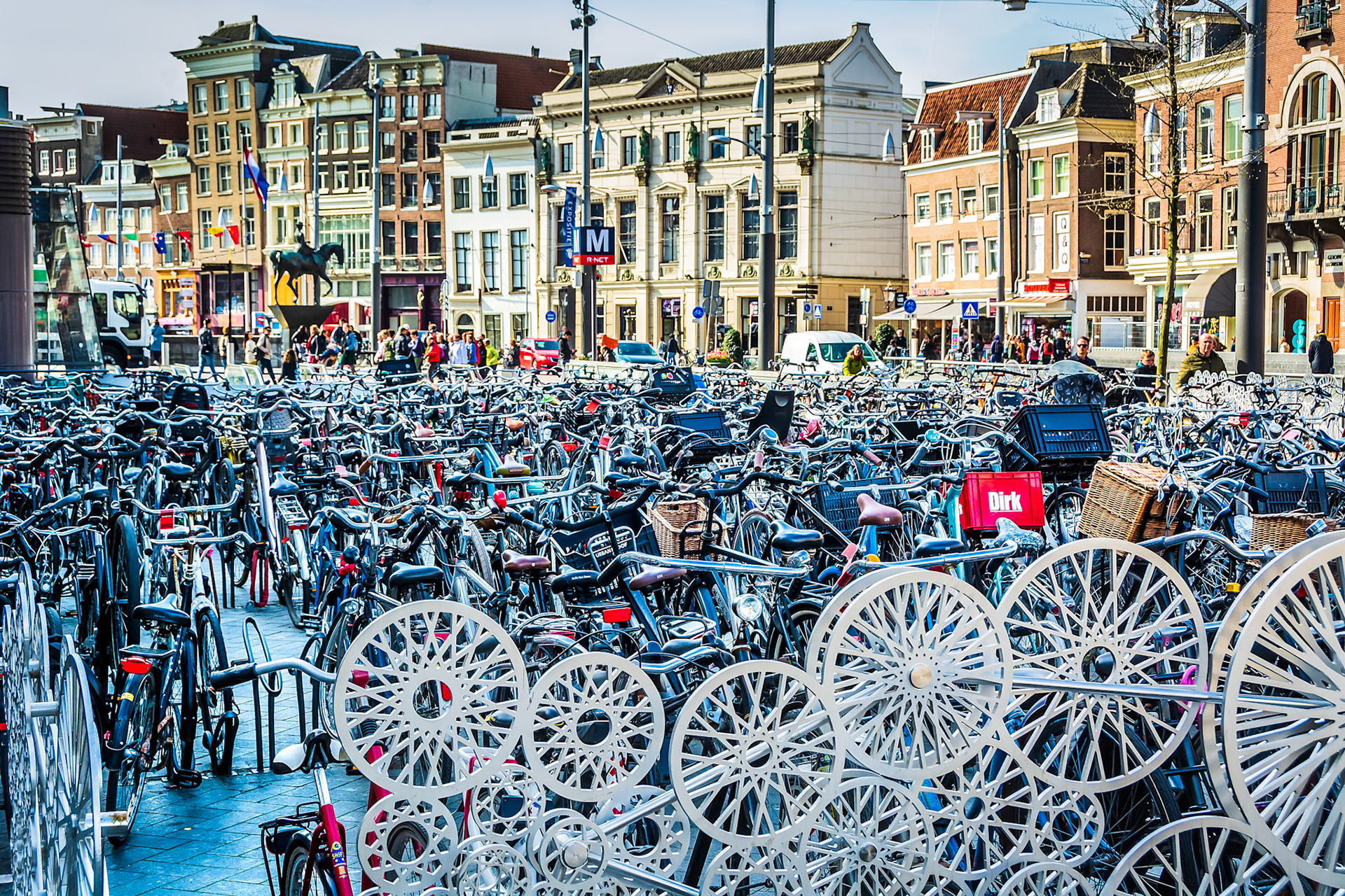 Bicycle lock up