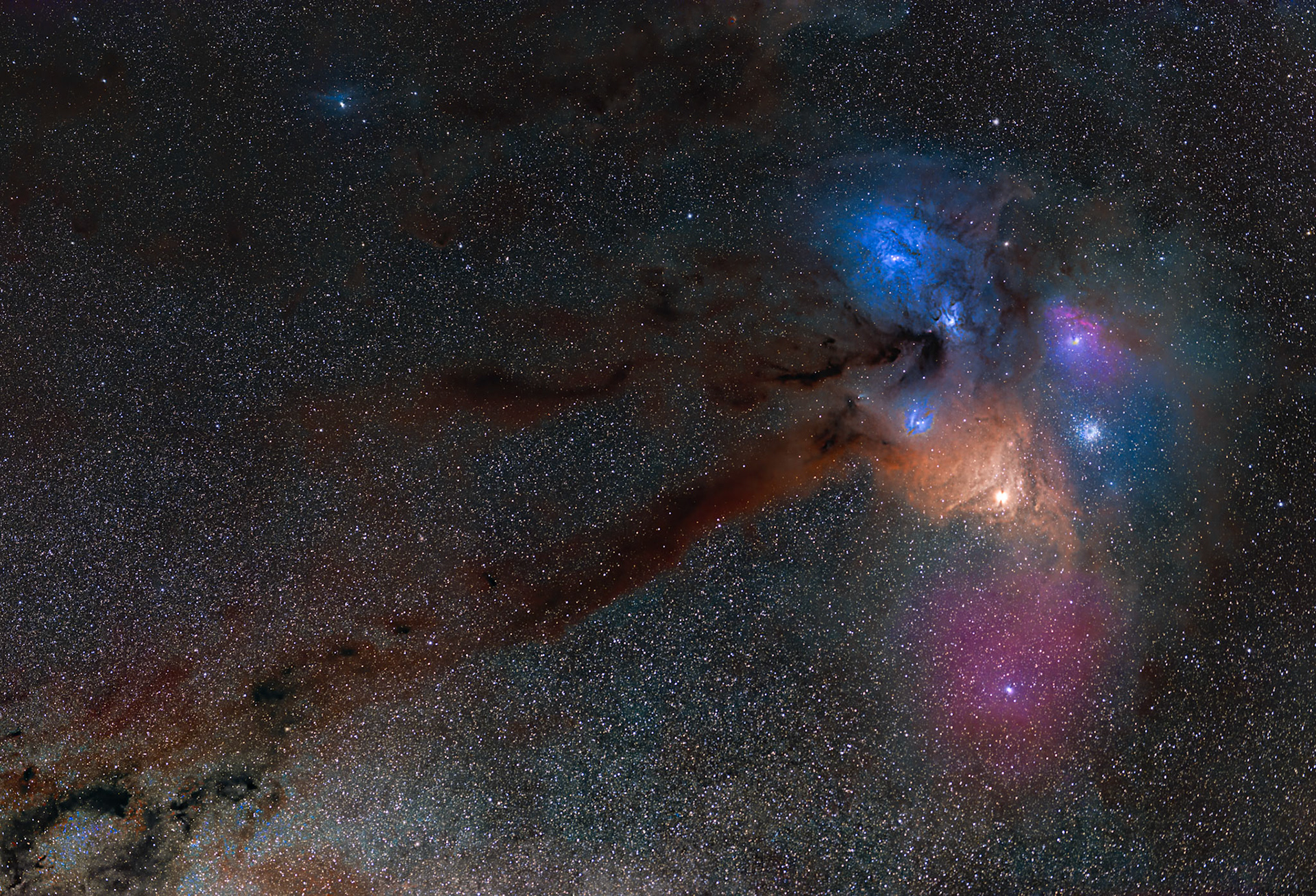 IC 4604 / Rho Ophiuchi Star Complex