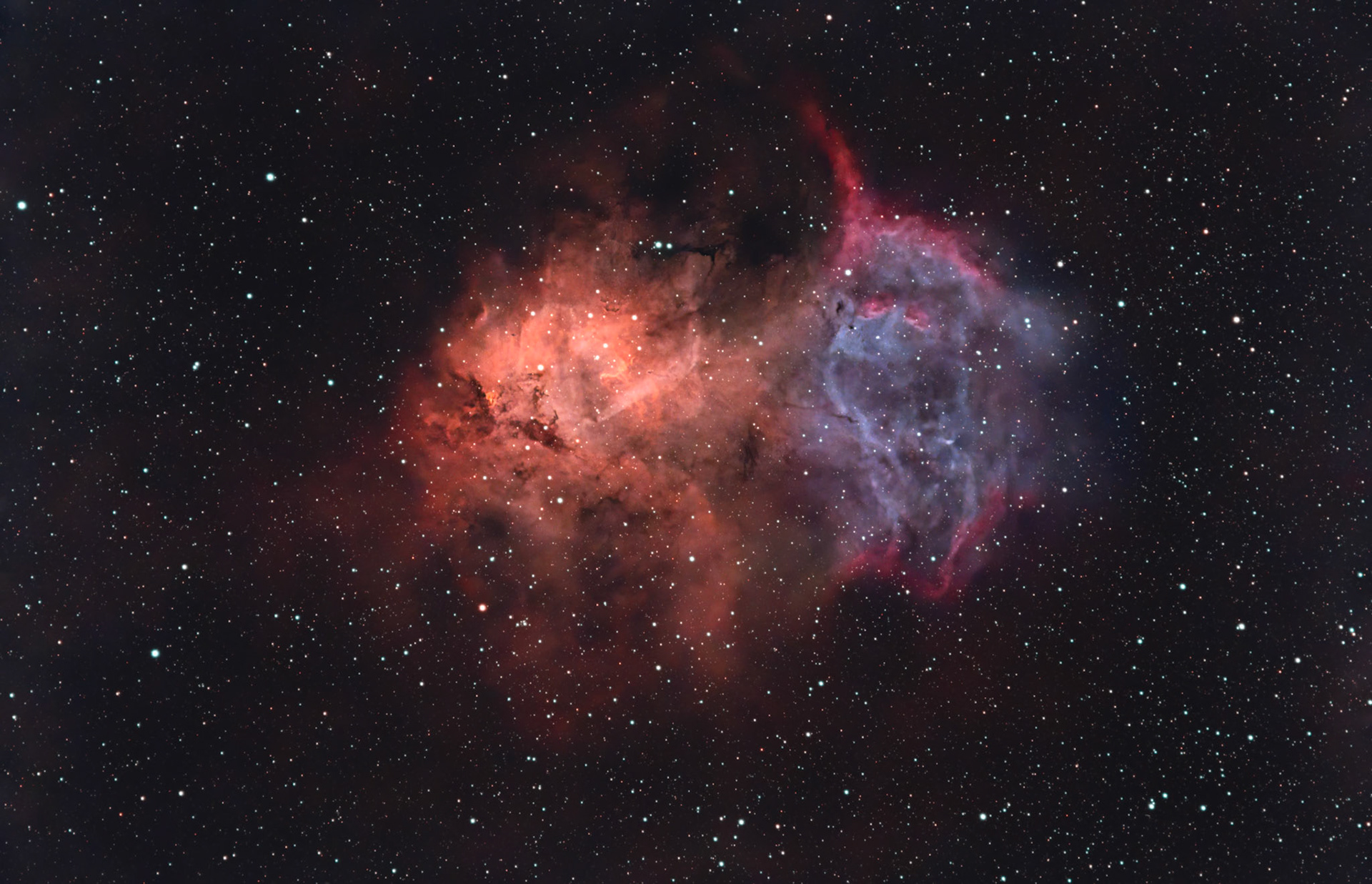 Sh2-132 / Lion Nebula