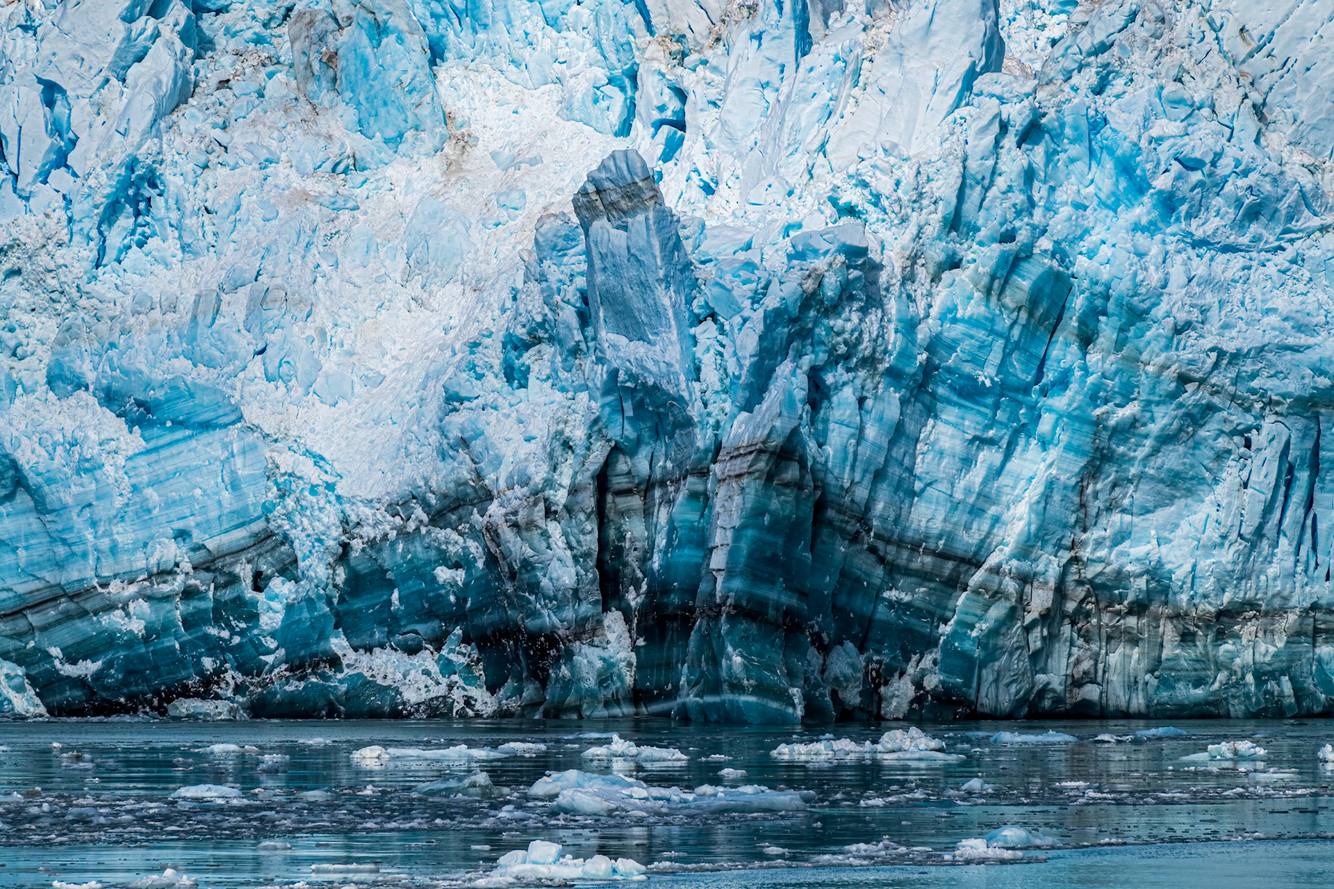 Hubbard Glacier in Wrangel-St. Elias NP
