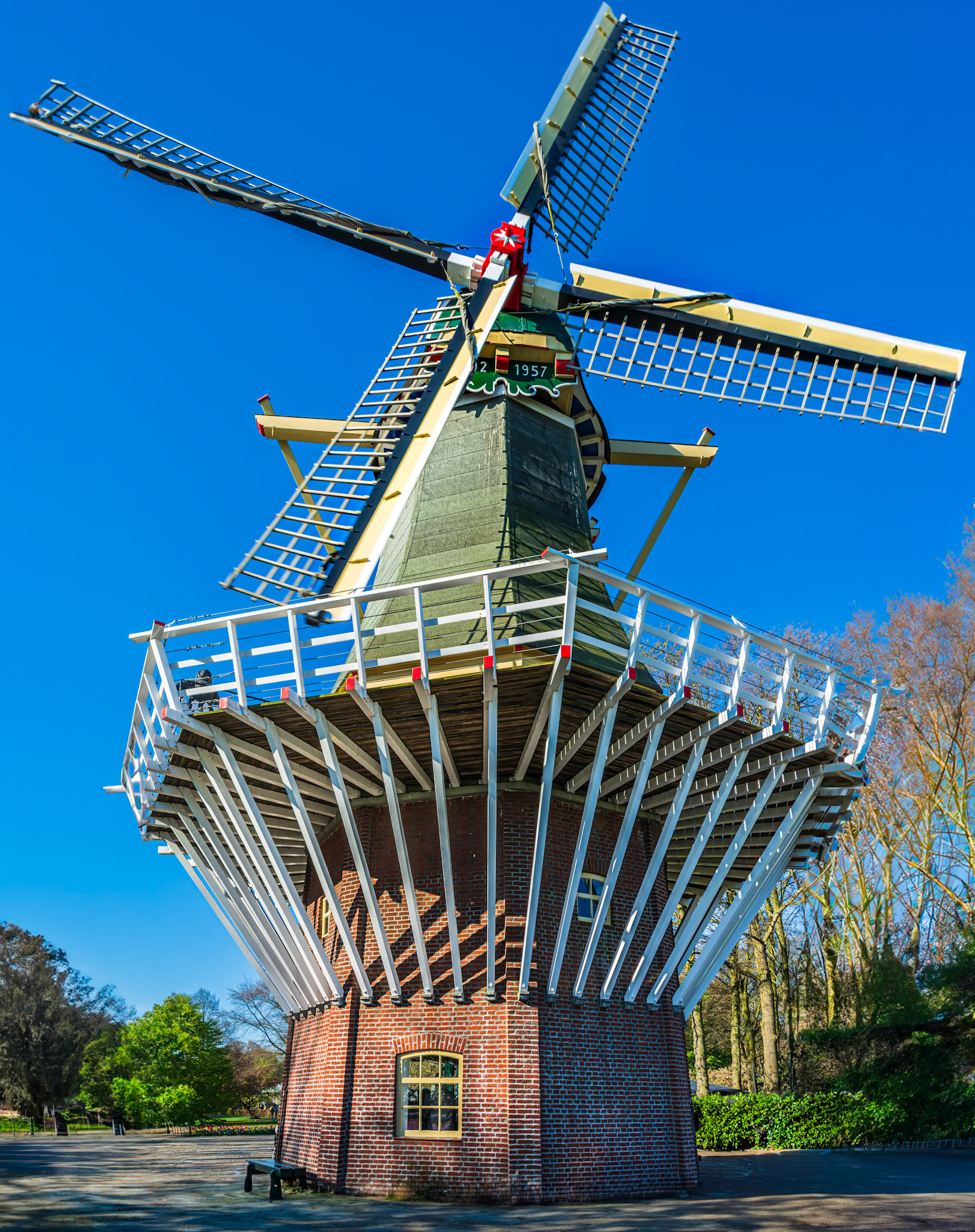 Keukenhof Windmill - polder windmill built in 1892