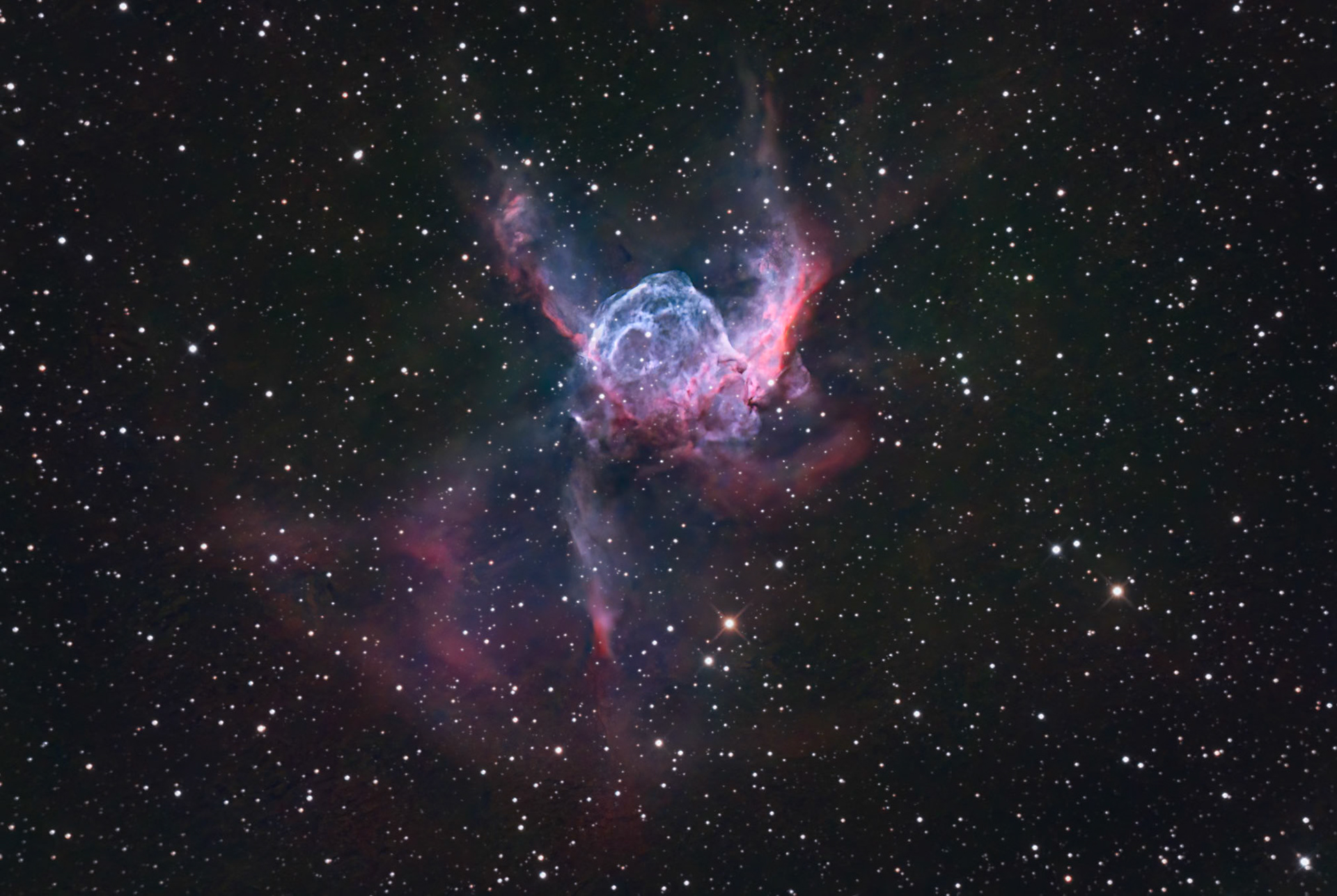 Sh2-298 / Thors Helmet Nebula (Williamina Flemming Deep Sky Winner 2023)