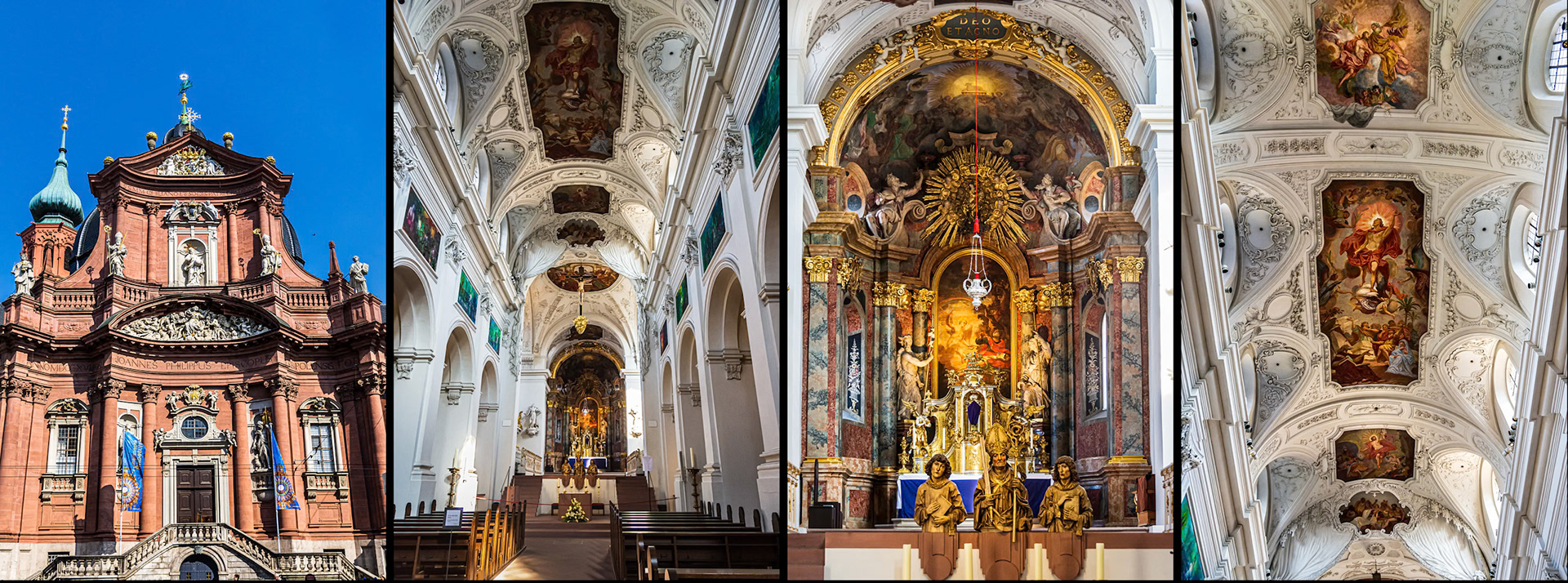 Neumünster Collegiate Church - Redesigned in Baroque style 1725