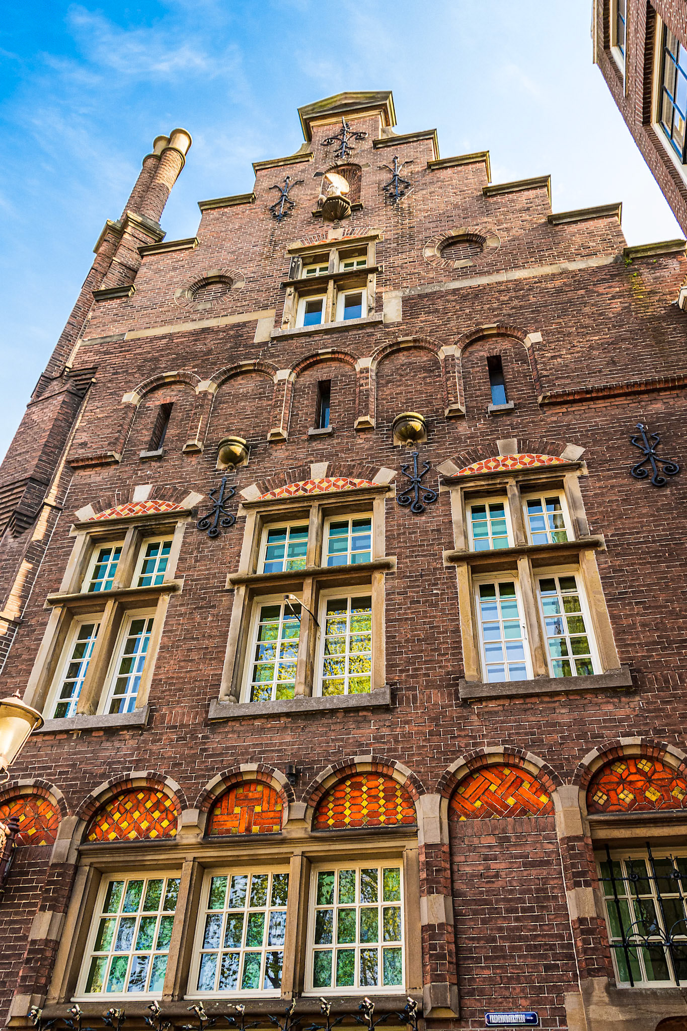 Canal House with step gable