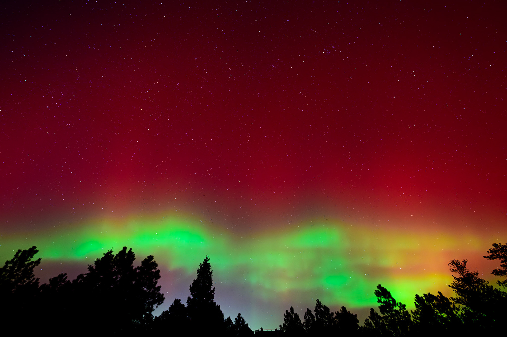 Nov 2025 Aurora over Colorado