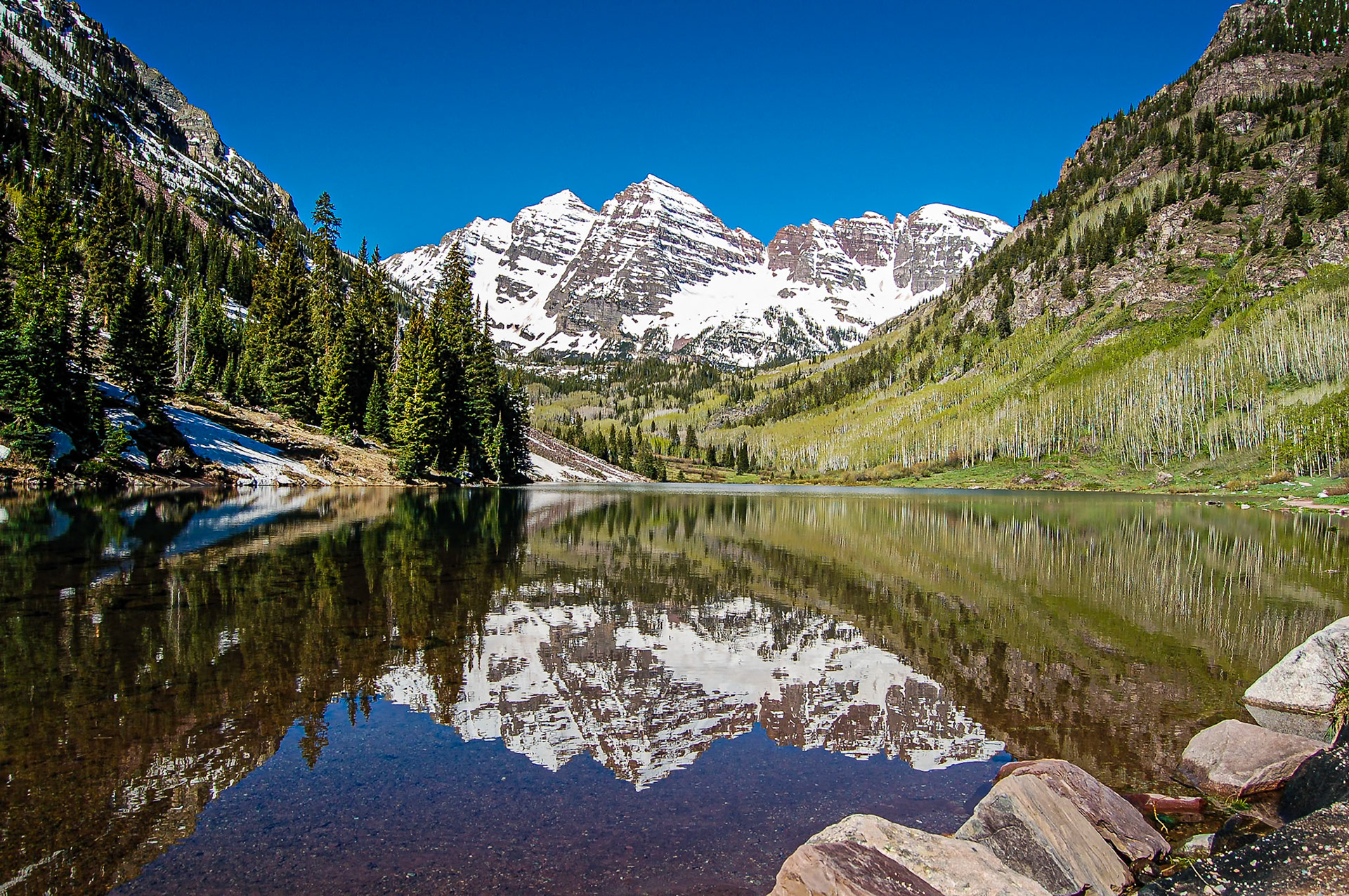 Colorado Reflections - Maroon Bells