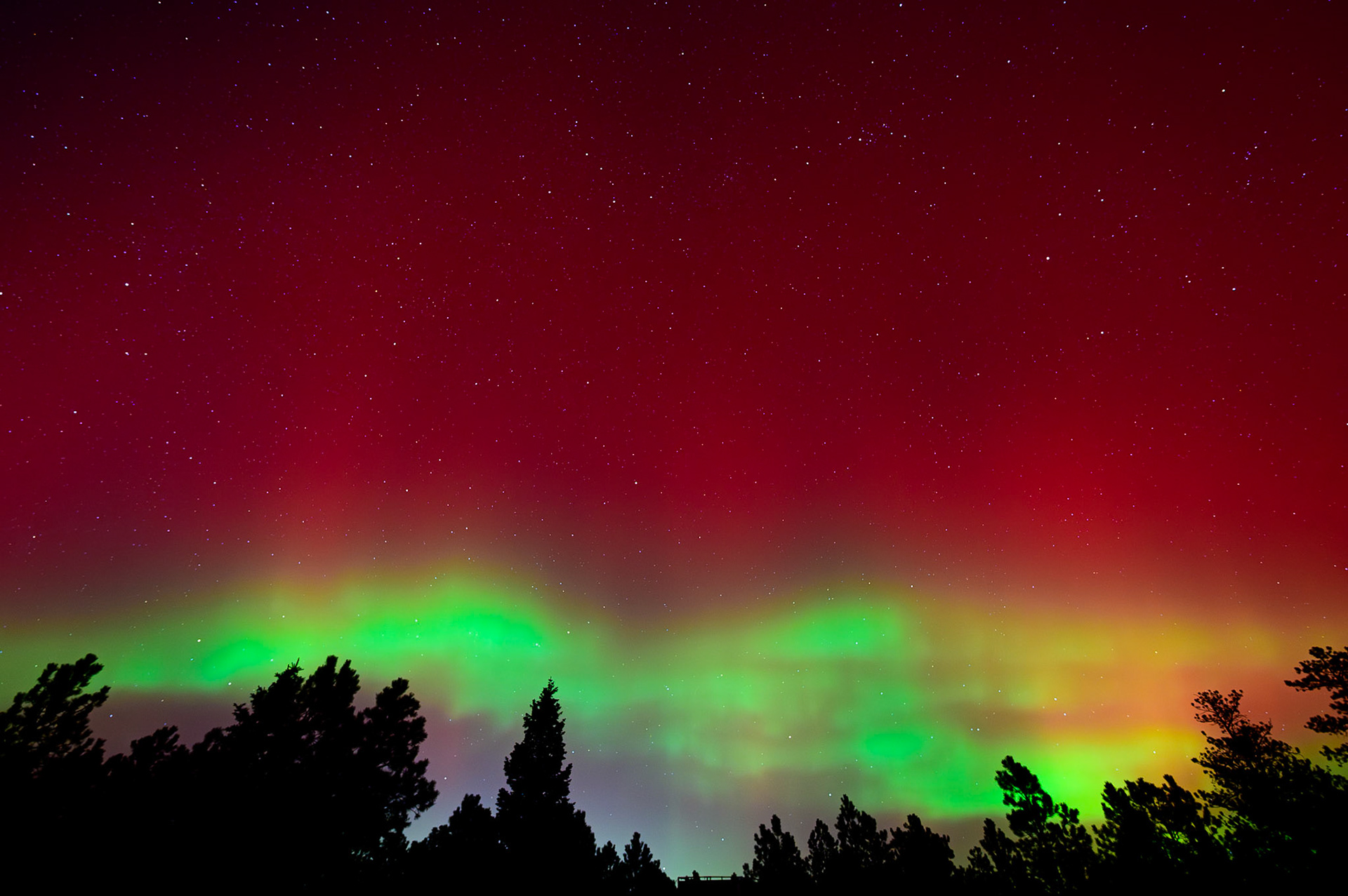 Nov 2025 Aurora over Colorado