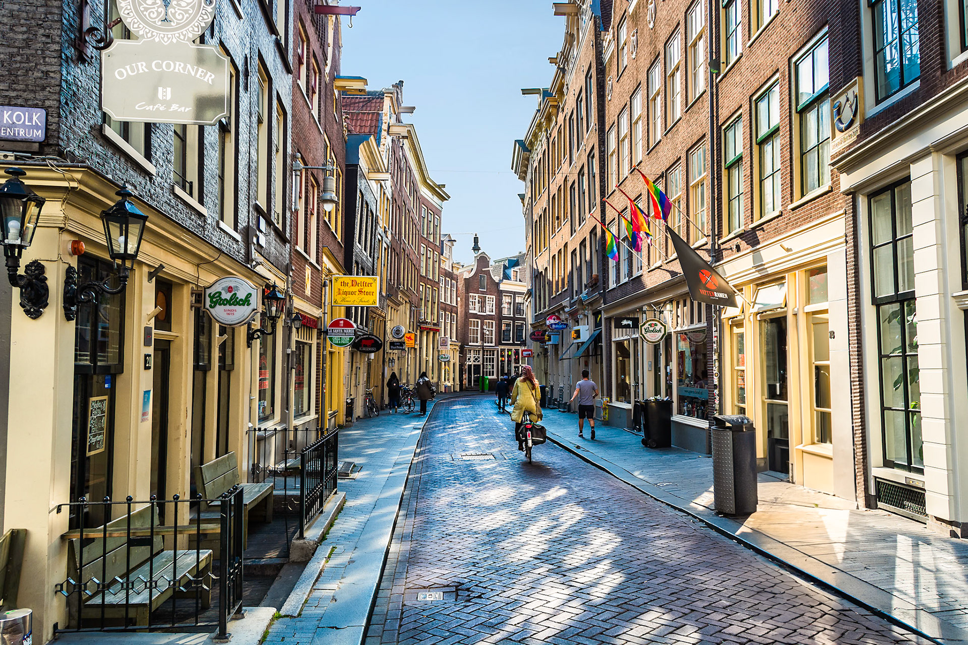 Amsterdam city streets