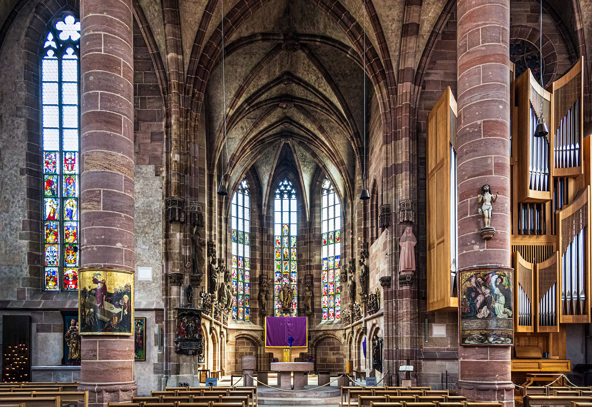 Frauenkirche (Church of Our Lady). Built 1352-1362